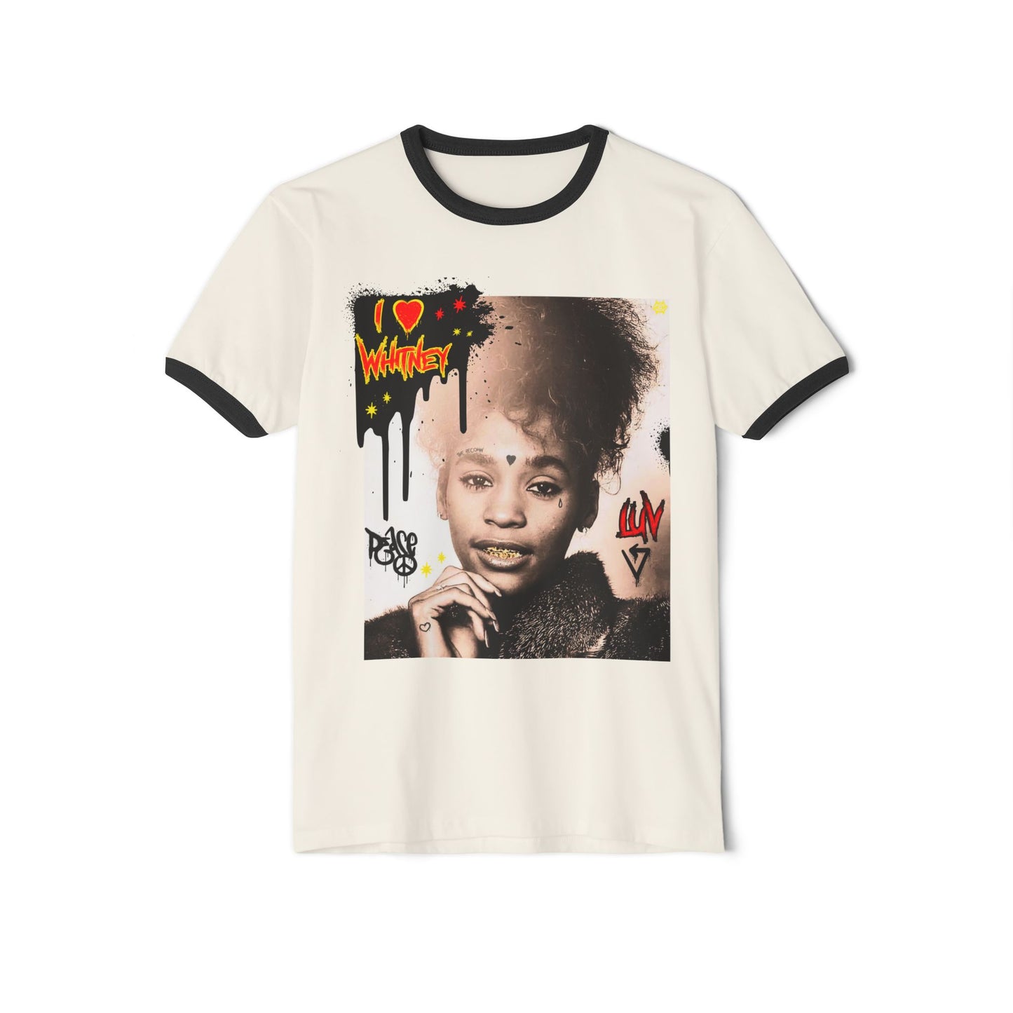 Ringer T-Shirt - I LUV WHITNEY