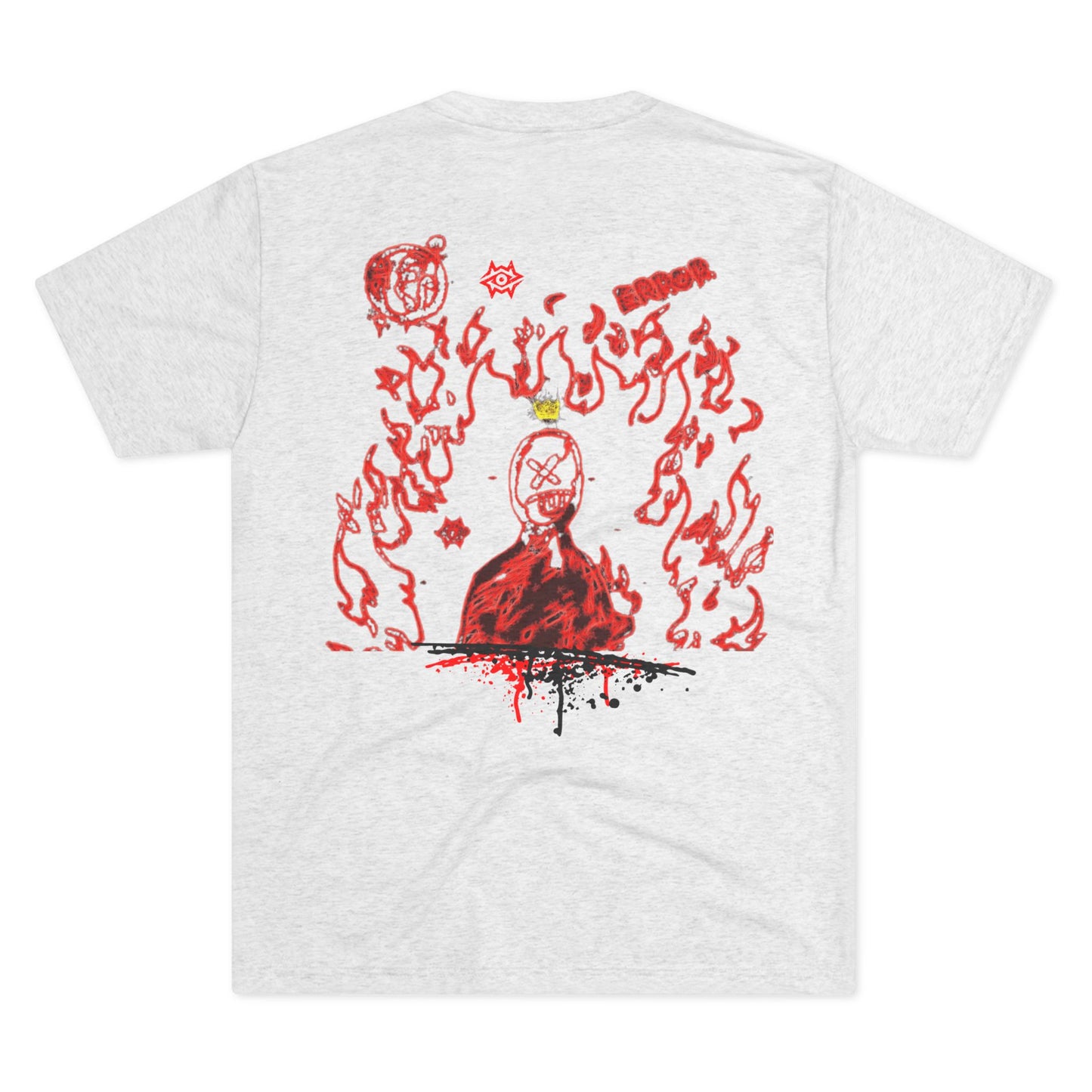 Takeoff The Magician Unisex Tri-Blend Crew Tee - Trendy Graphic Tee for Music and Card Game Fans
