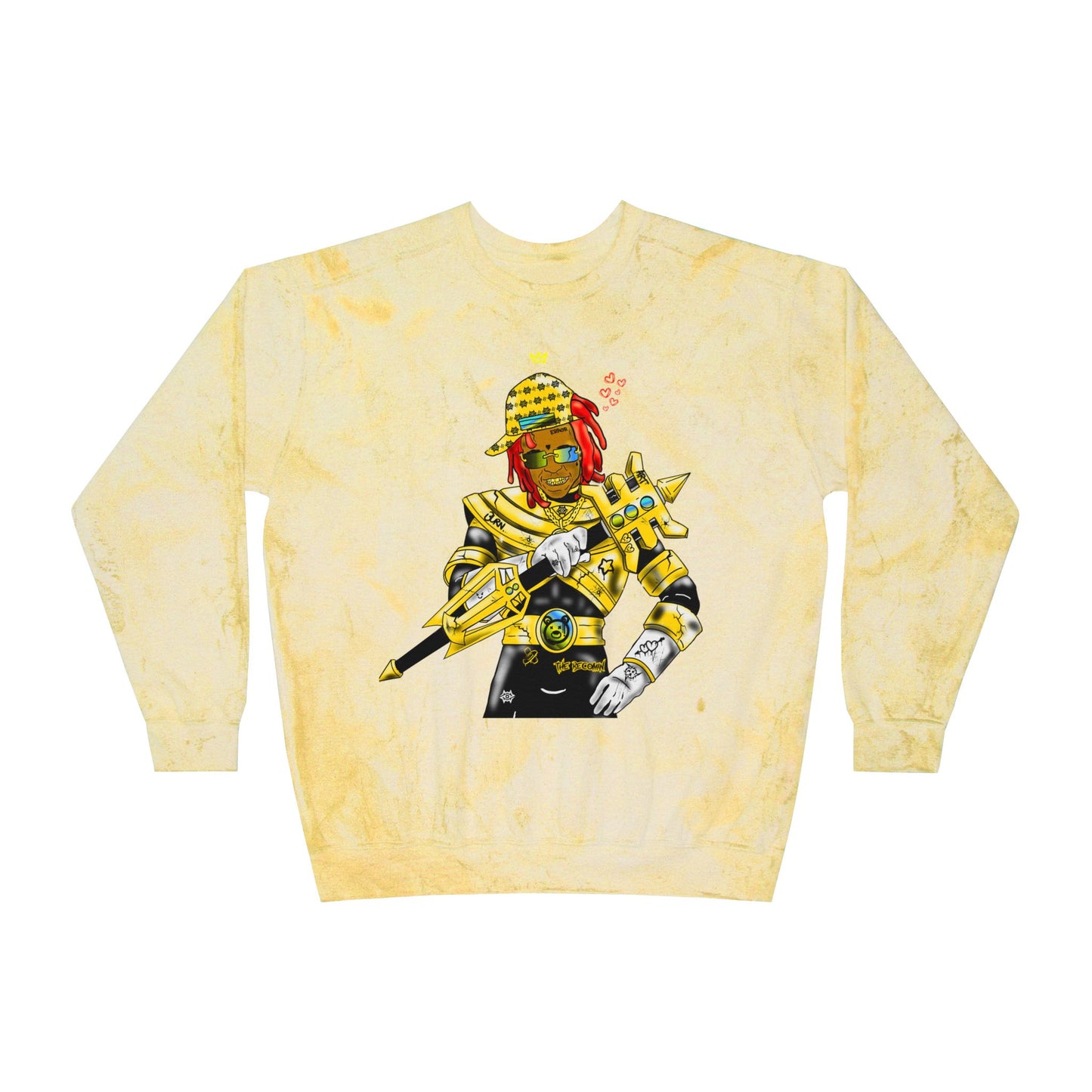 Color Blast Crewneck Sweatshirt