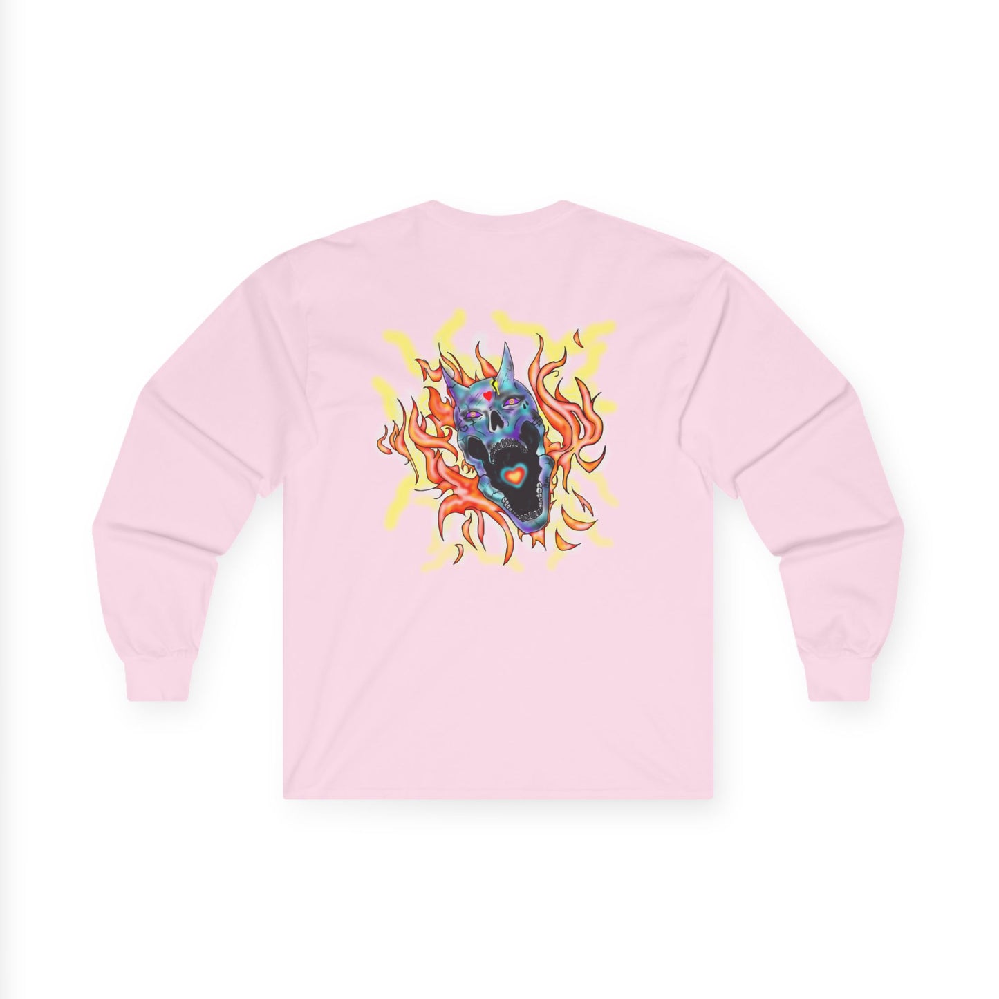 Long Sleeve Tee / Love Skull