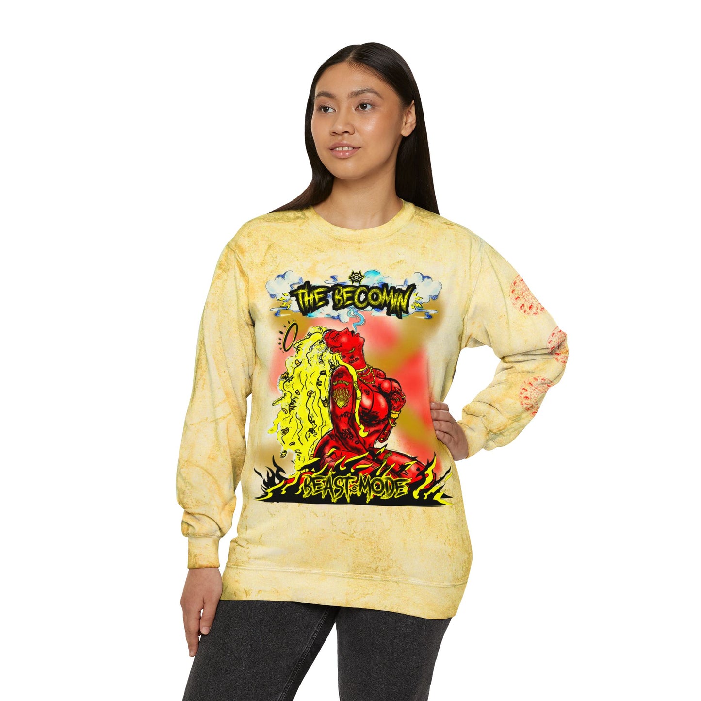 Color Blast Sweatshirt - Beast Mode