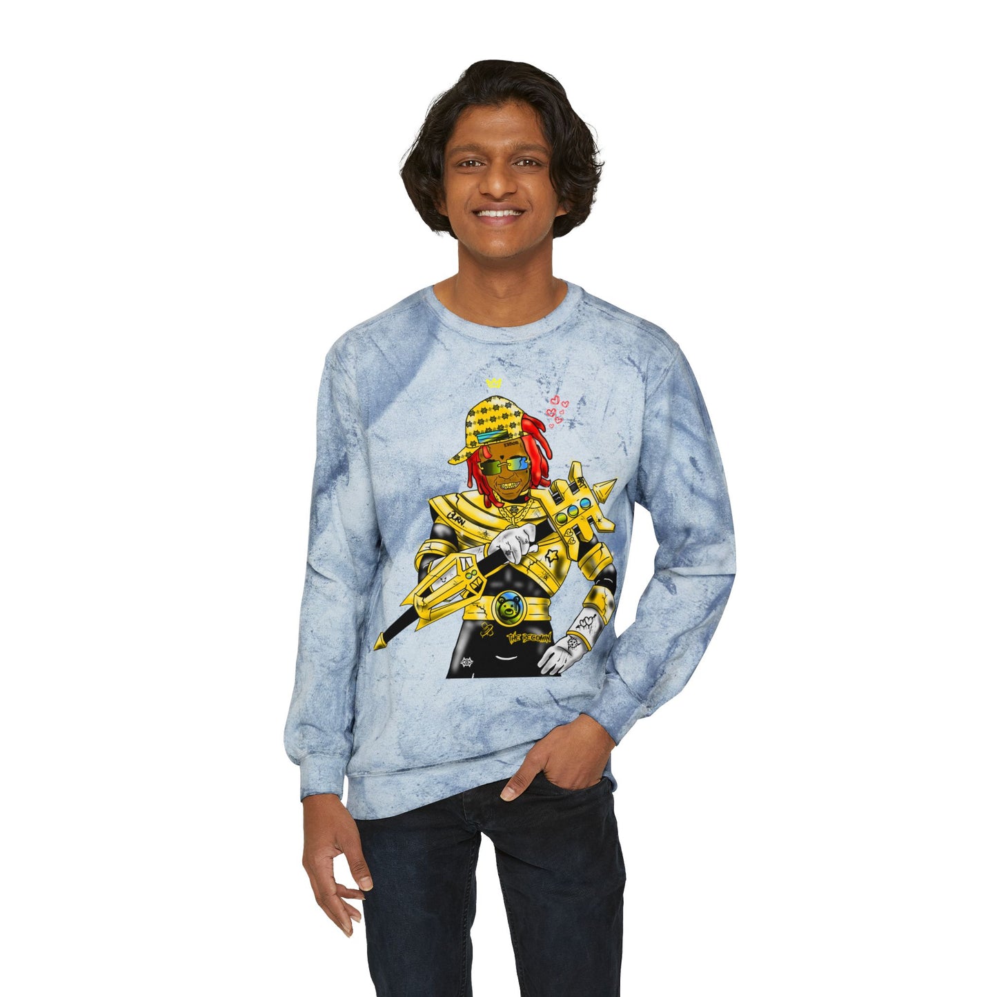 Color Blast Crewneck Sweatshirt