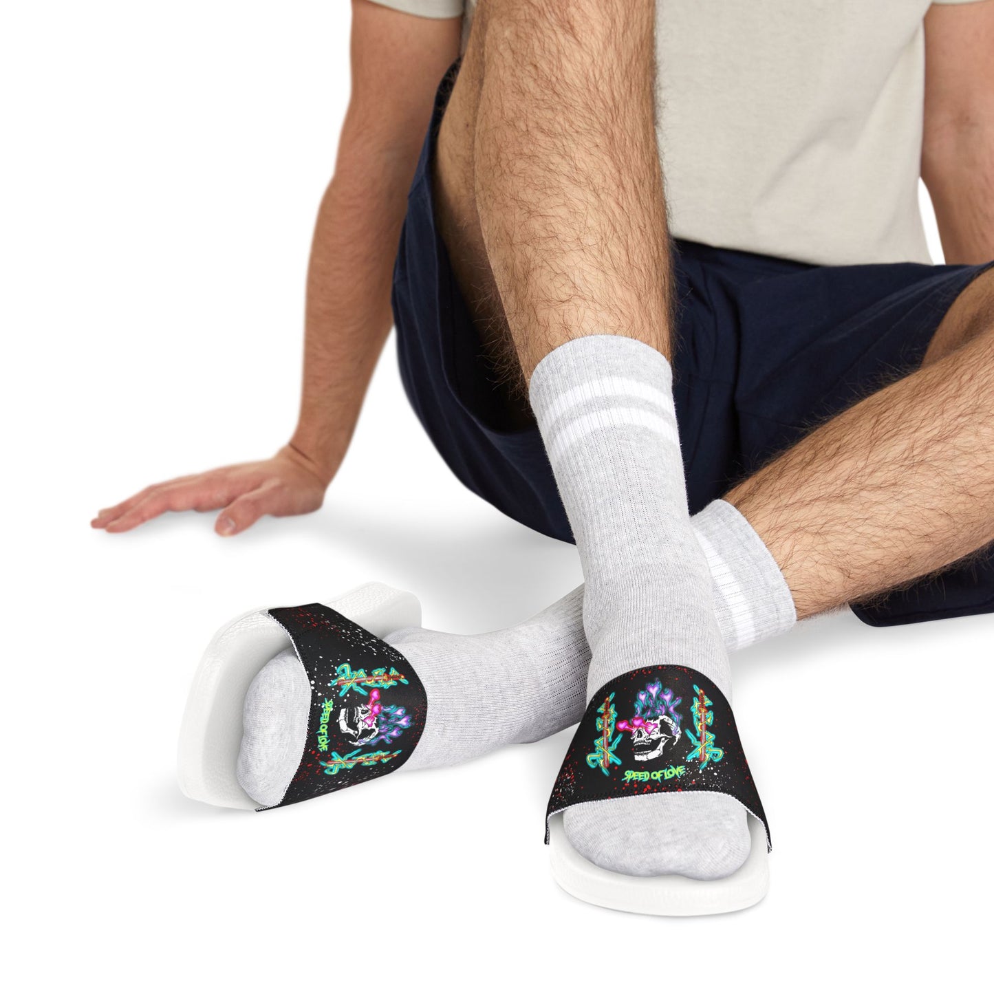 Men's Slides - Speed Of Love