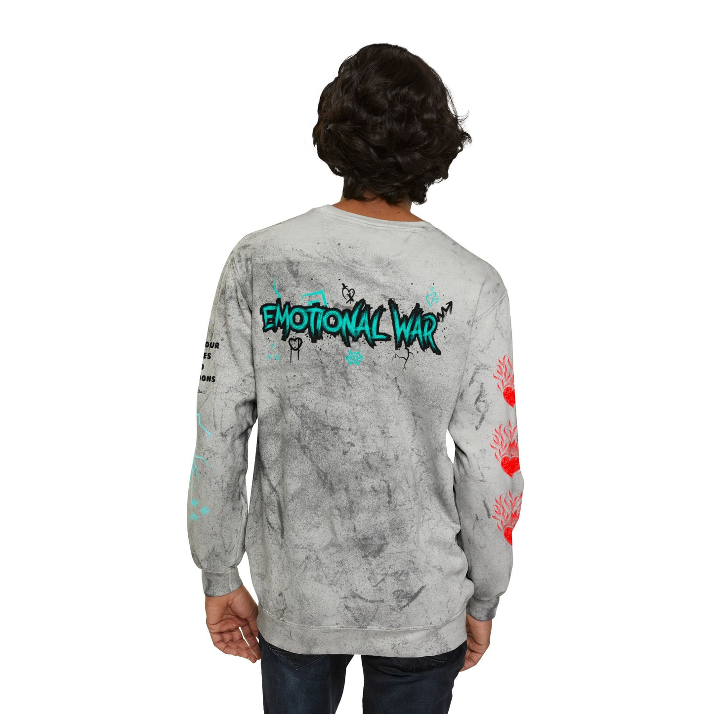 Color Blast Sweatshirt / Scorn Queen