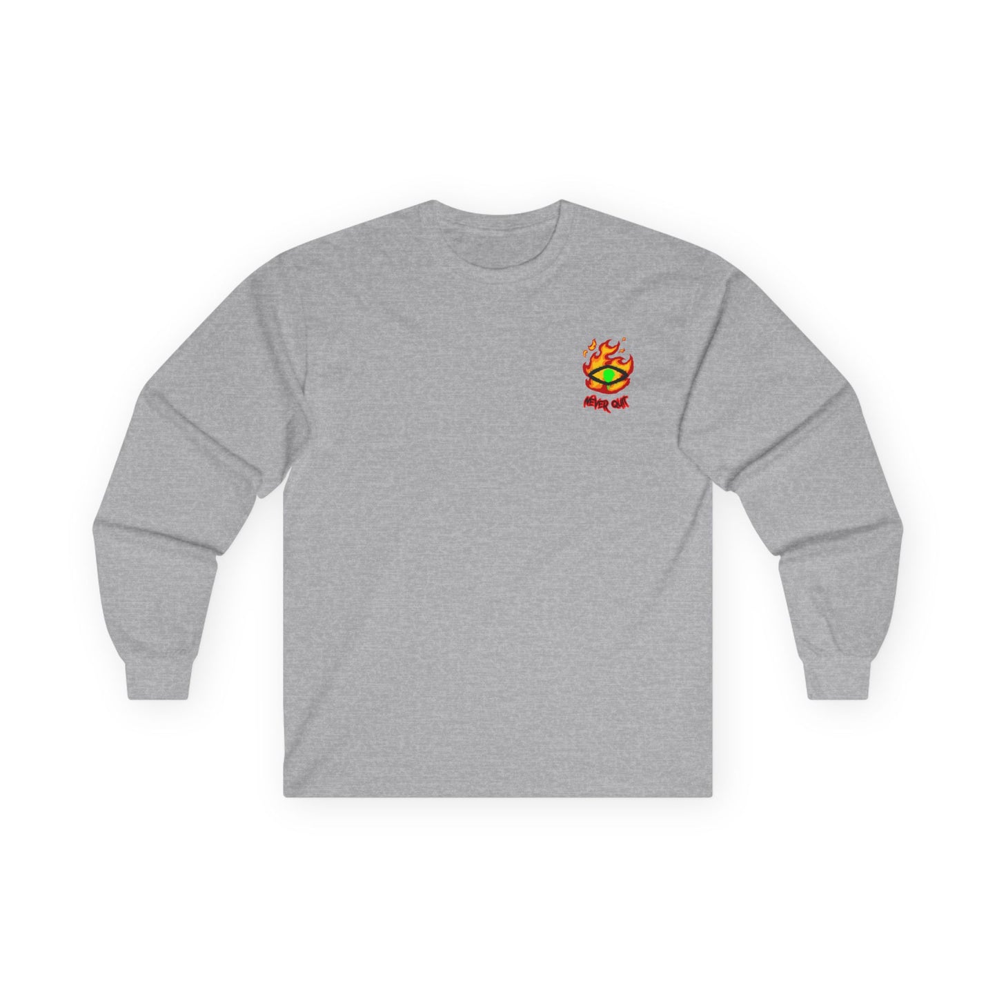 Long Sleeve Tee / Love Skull