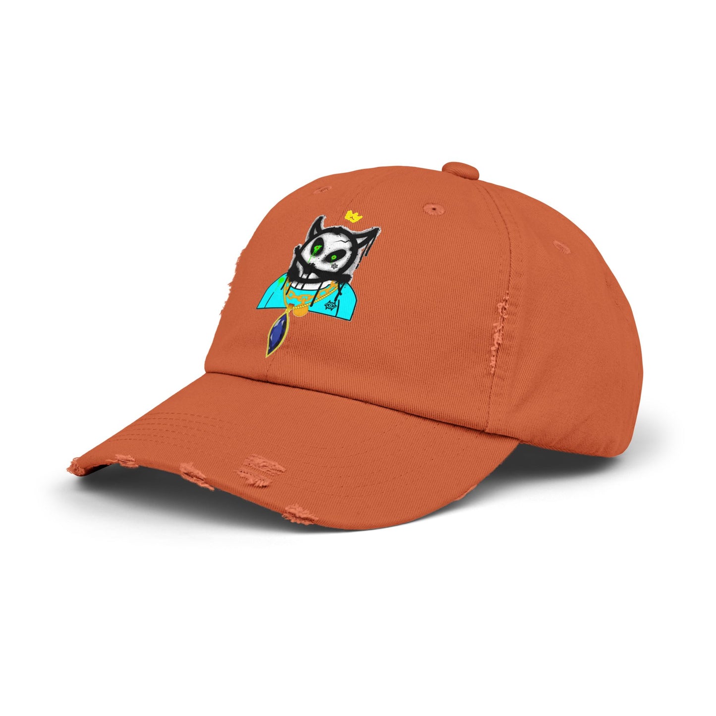Distressed Cap-Bob Shisty