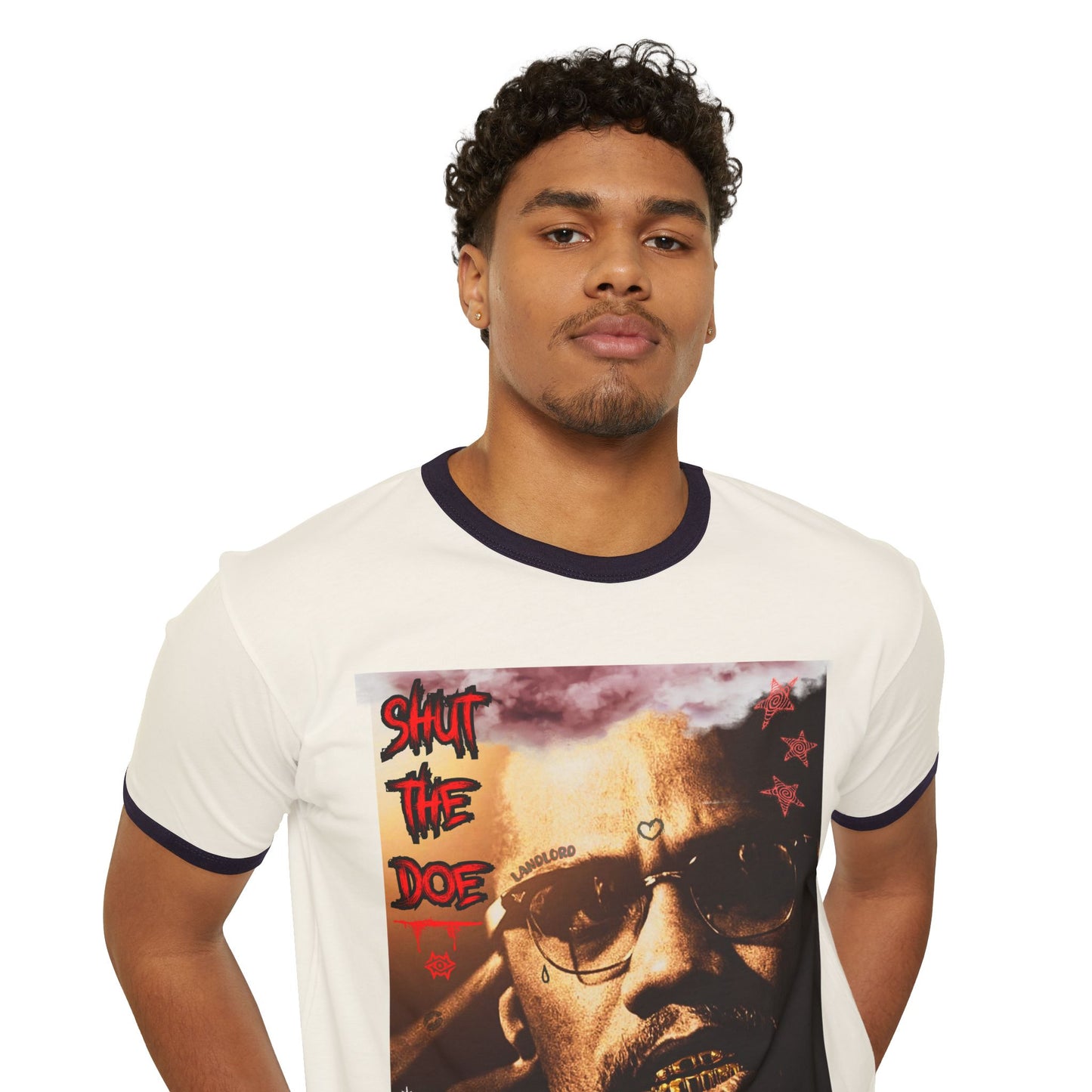 Ringer T-Shirt - Shut The Doe