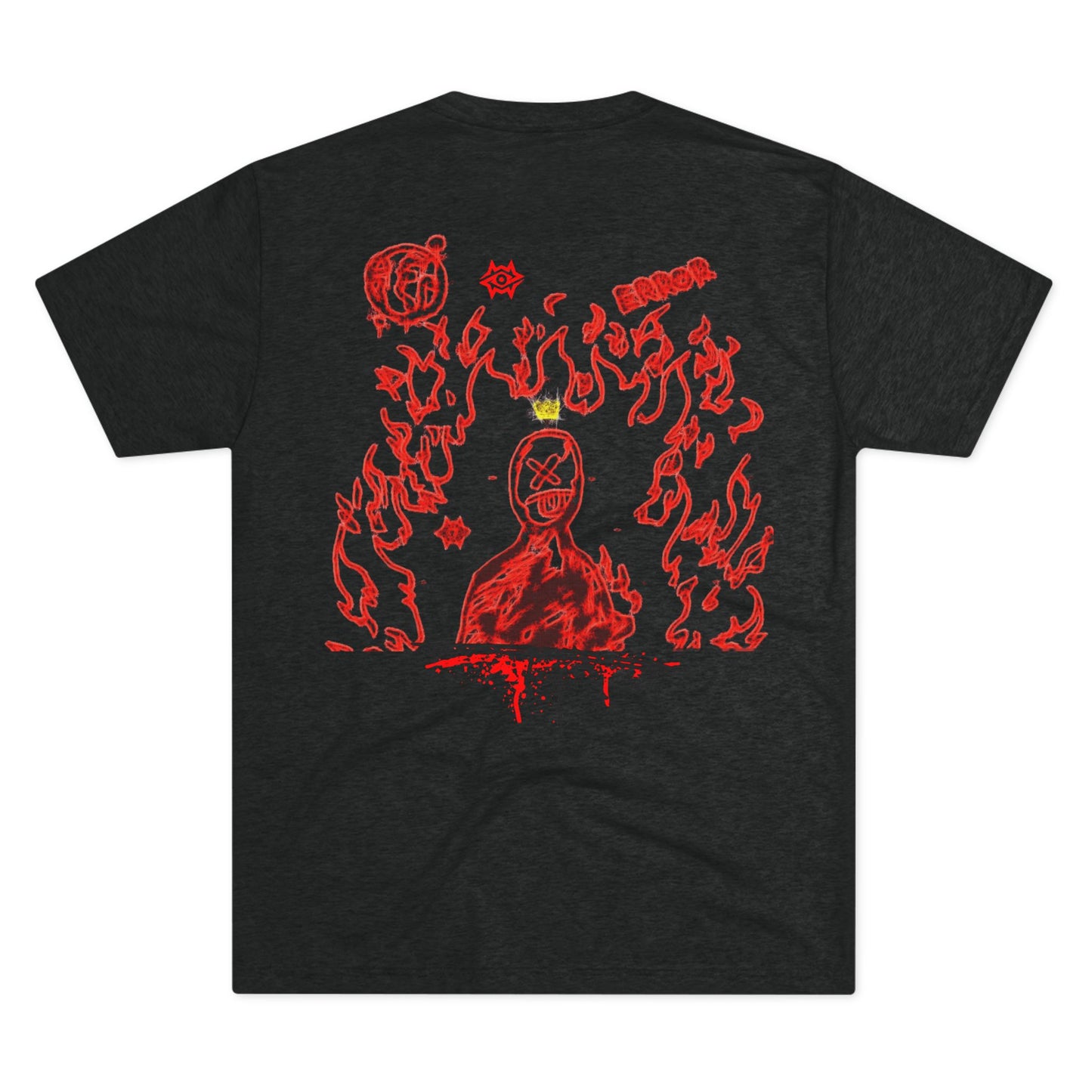 Takeoff The Magician Unisex Tri-Blend Crew Tee - Trendy Graphic Tee for Music and Card Game Fans