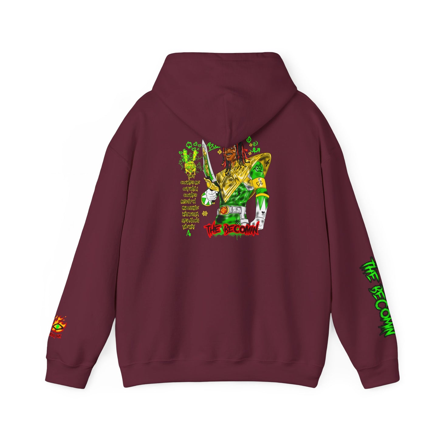 Hoodie / Green Banger