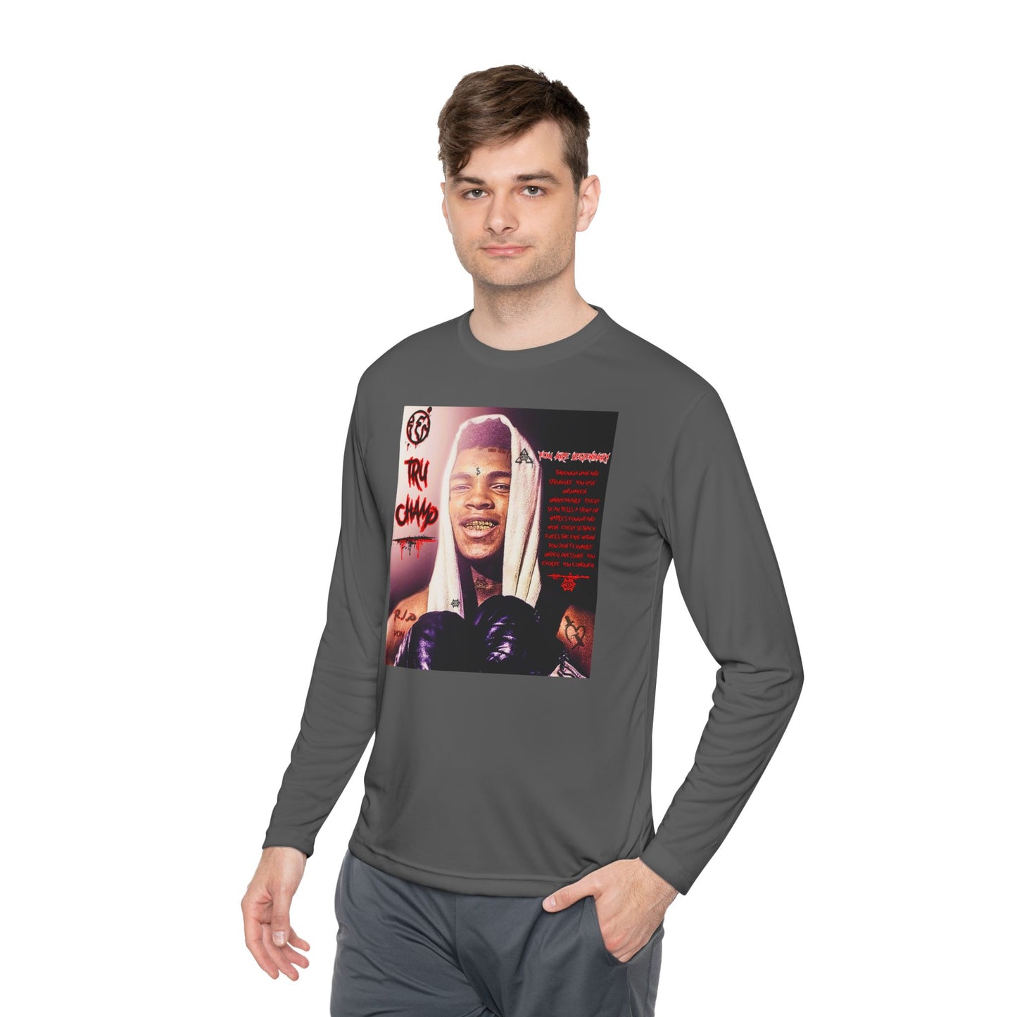 Unisex Long Sleeve Tee - Inspirational Graphic Tee for Creatives & Dreamers