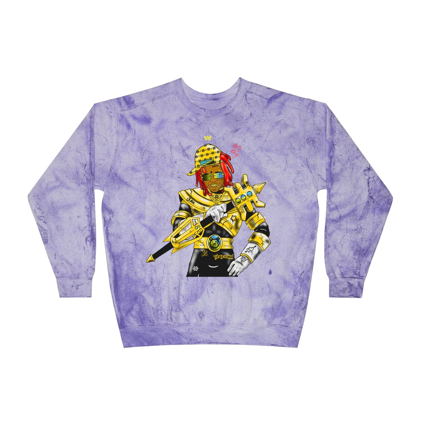 Color Blast Crewneck Sweatshirt
