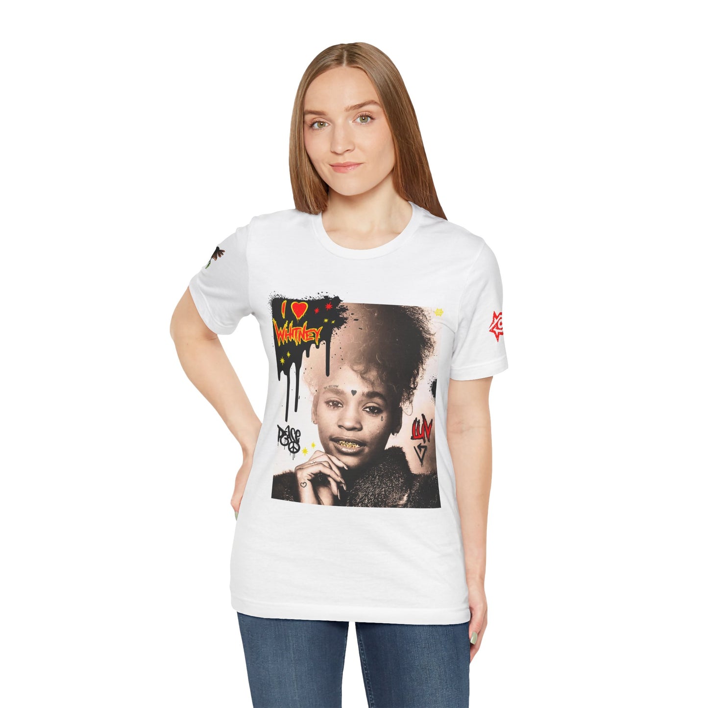 Unisex T-Shit - 'I ❤️ Whitney'