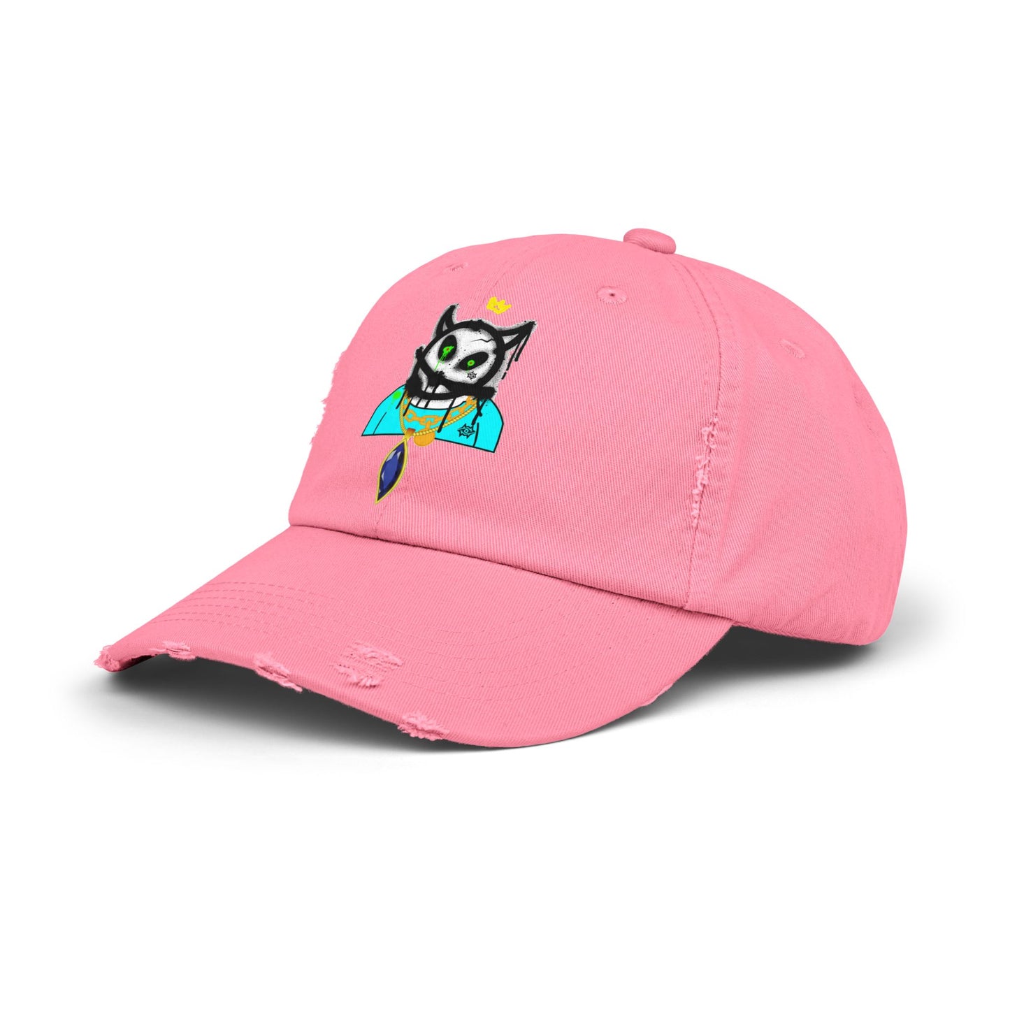 Distressed Cap-Bob Shisty