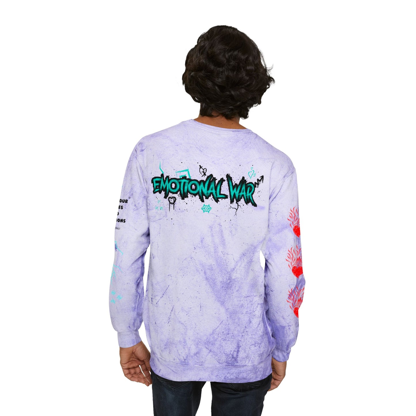 Color Blast Sweatshirt / Scorn Queen