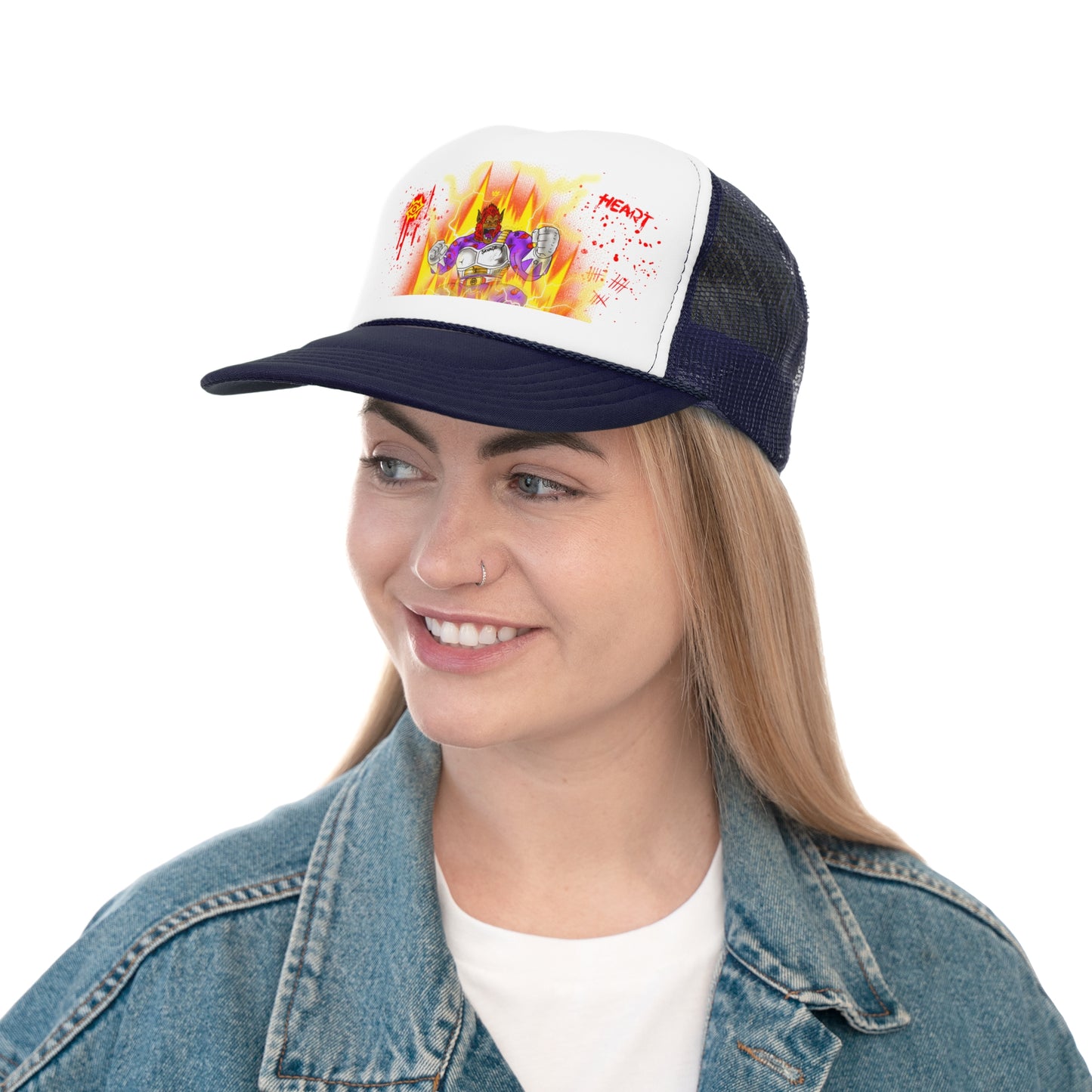 Trucker Hat - Heart Blast
