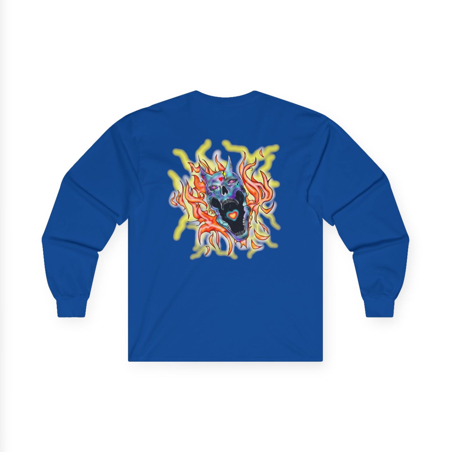 Long Sleeve Tee / Love Skull