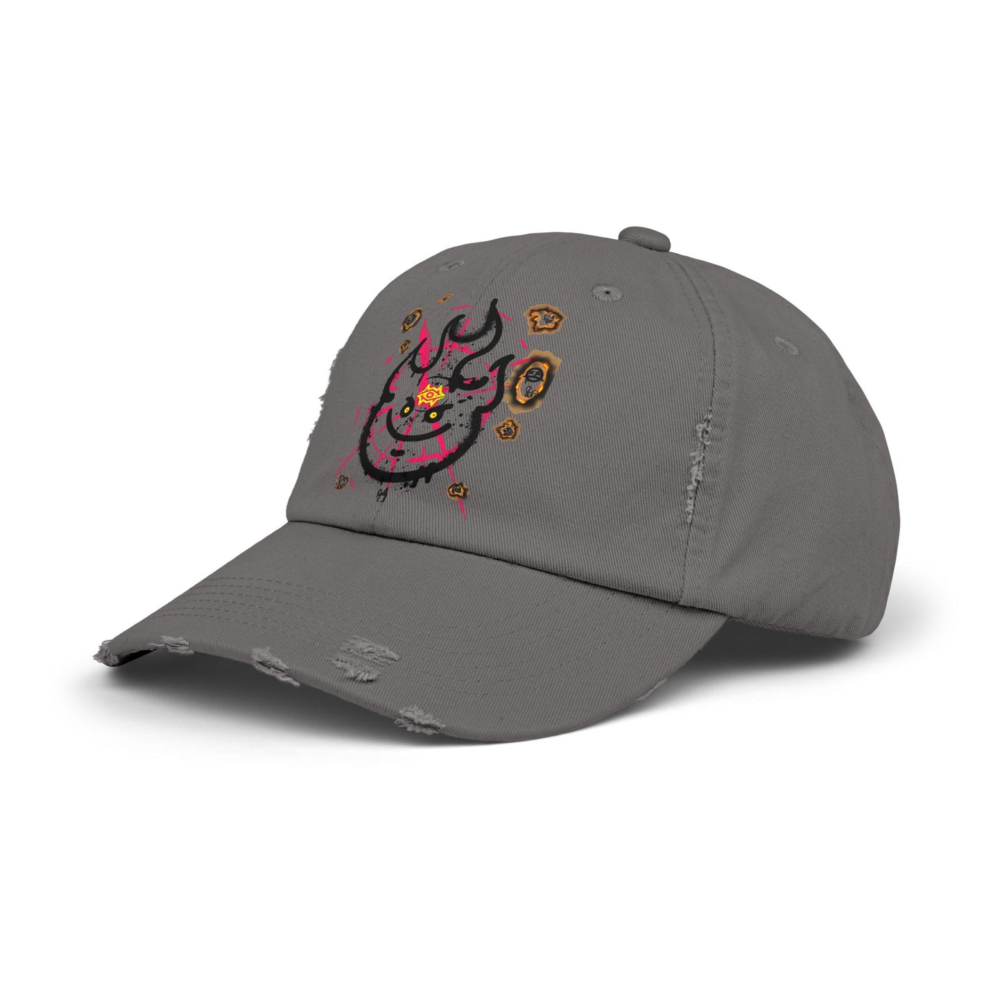 Distressed Cap-Inner Flames