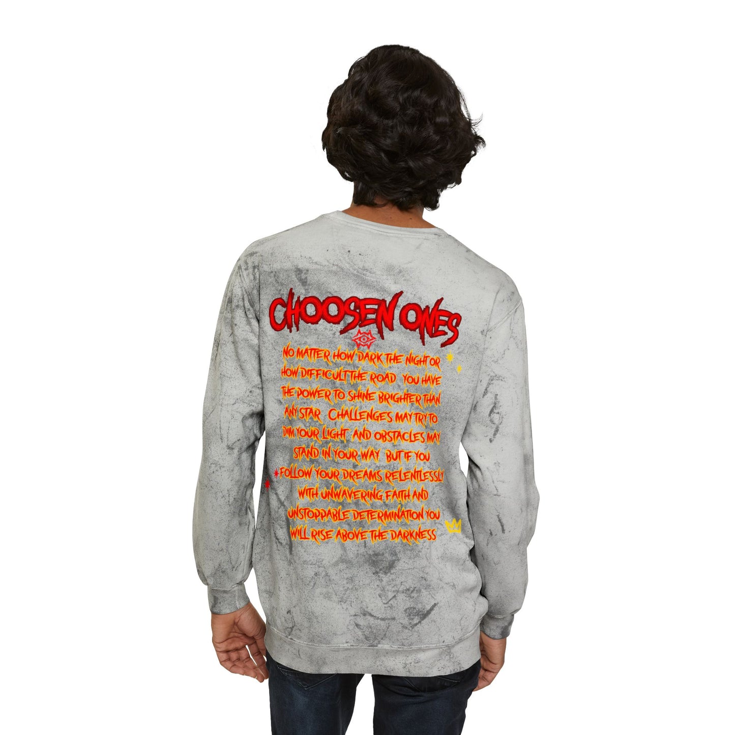 Color Blast Crewneck Sweatshirt