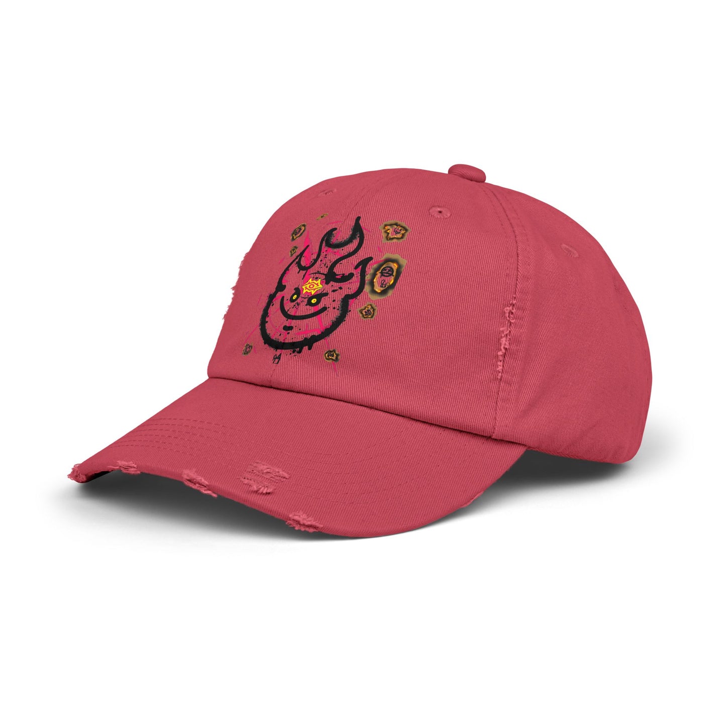 Distressed Cap-Inner Flames
