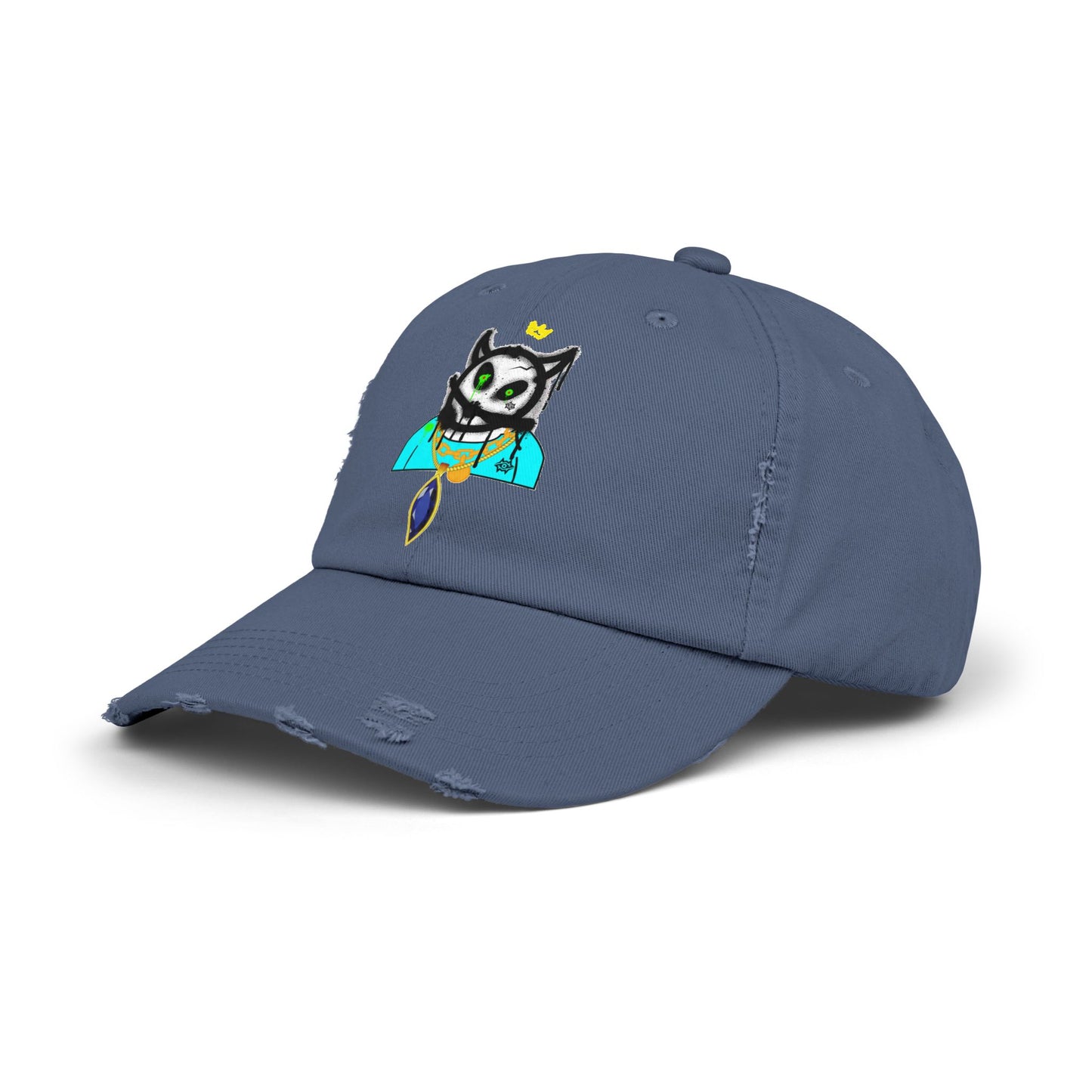 Distressed Cap-Bob Shisty