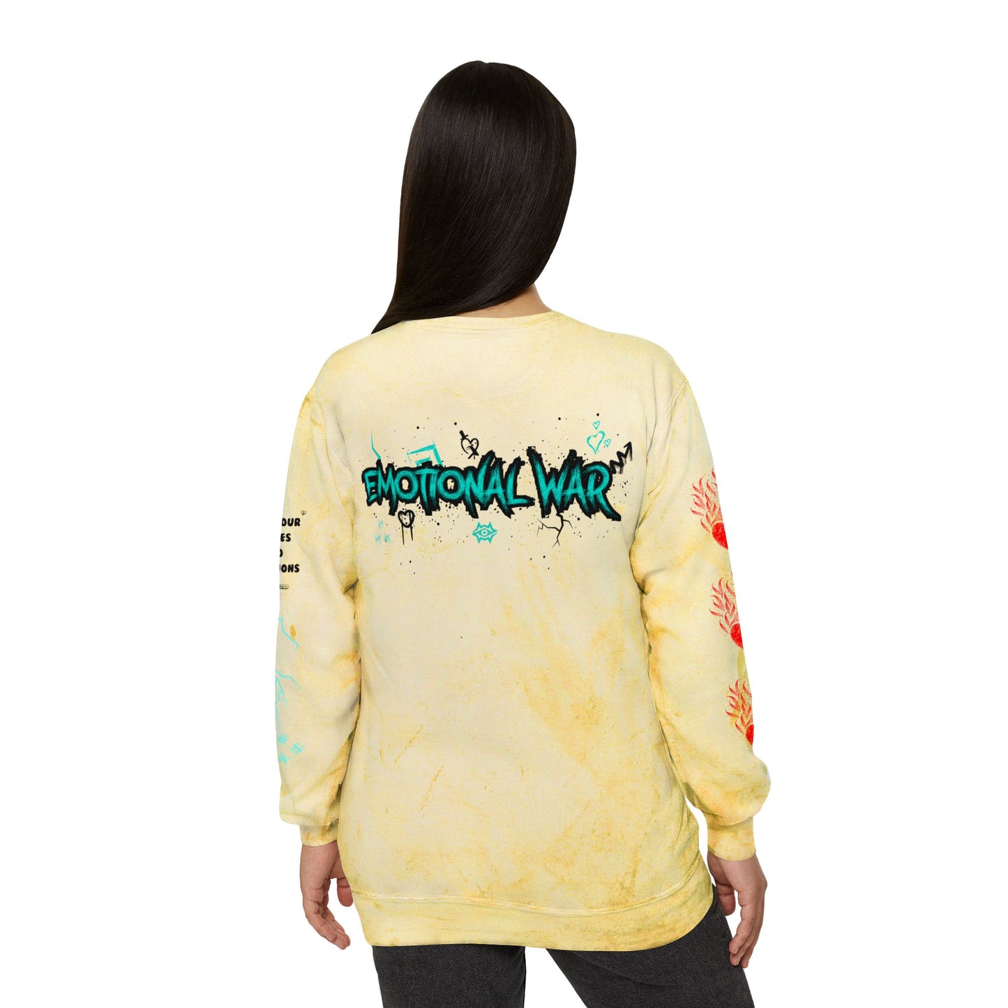 Color Blast Sweatshirt / Scorn Queen