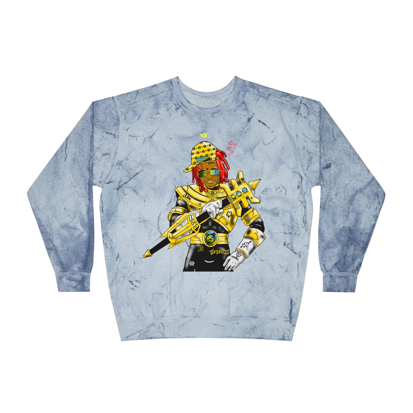 Color Blast Crewneck Sweatshirt