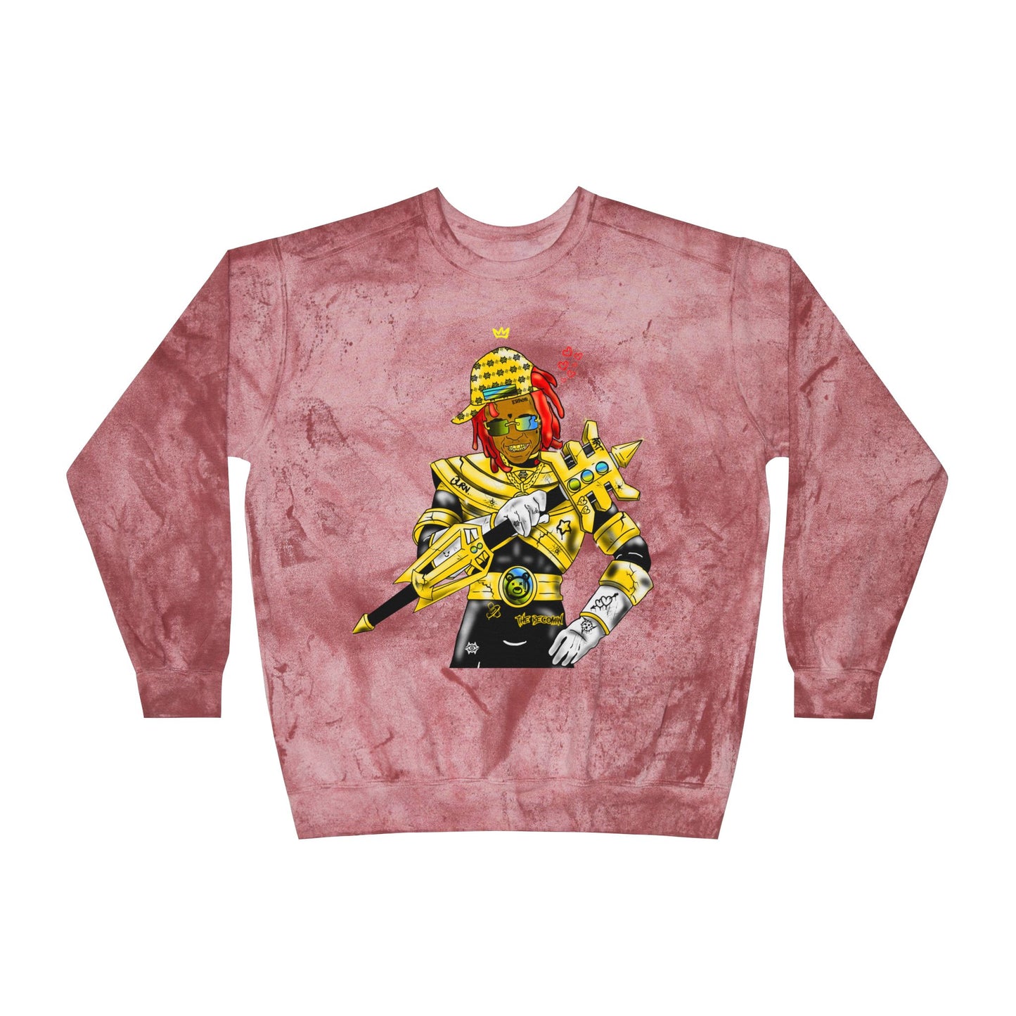 Color Blast Crewneck Sweatshirt