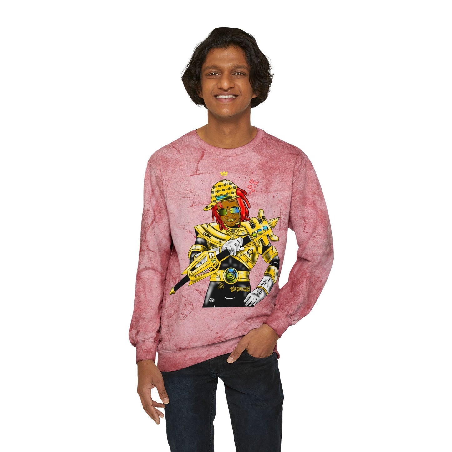 Color Blast Crewneck Sweatshirt