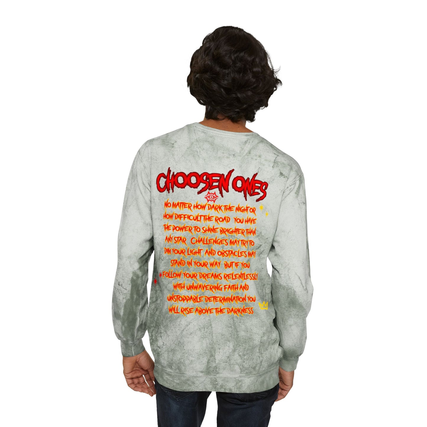 Color Blast Crewneck Sweatshirt