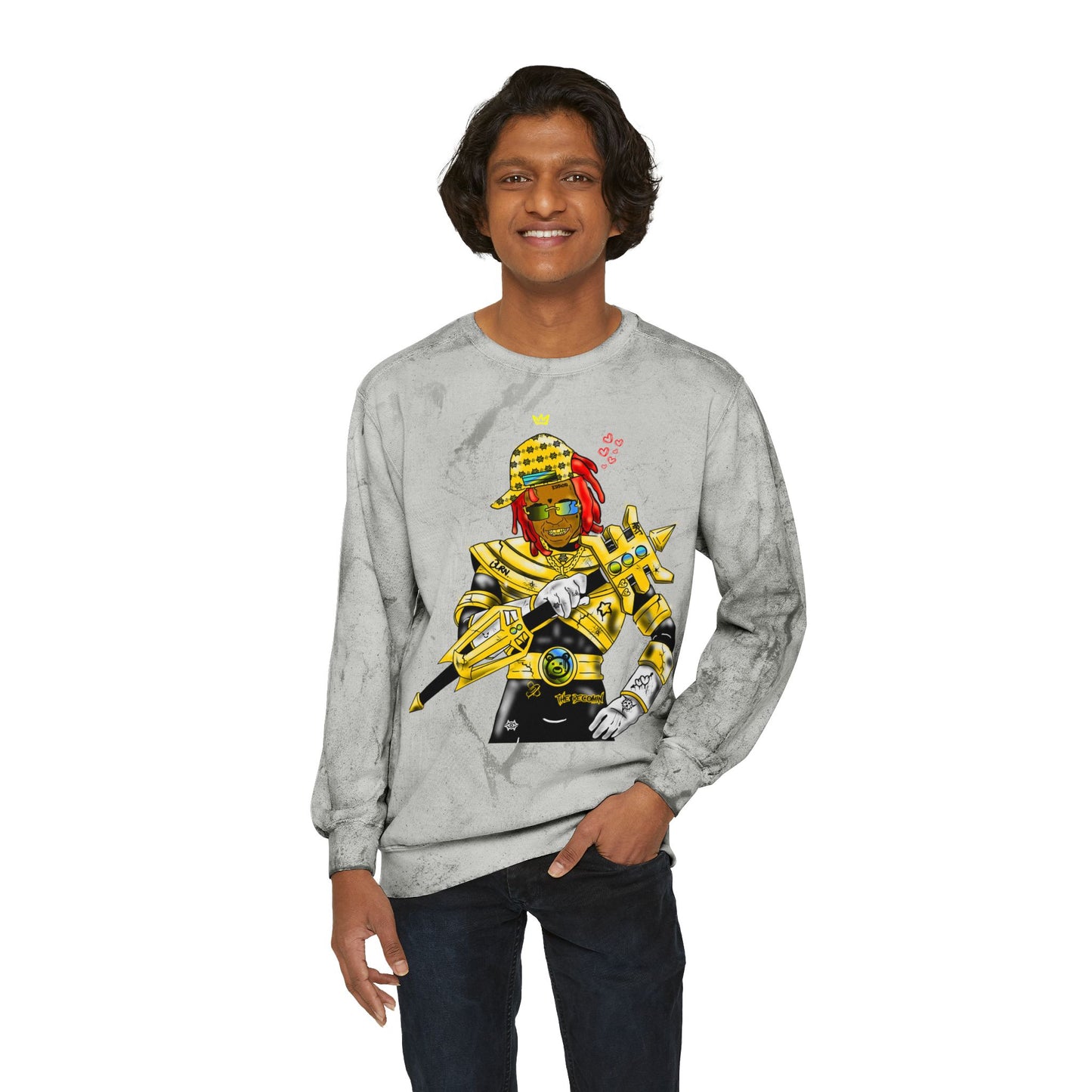 Color Blast Crewneck Sweatshirt