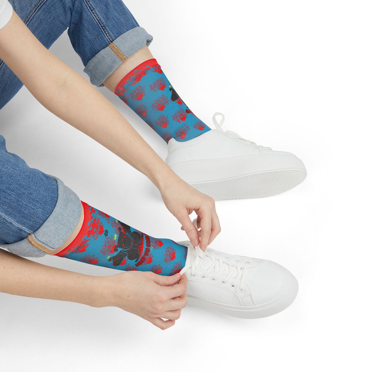 Crew Socks / Keep Ya Head Up