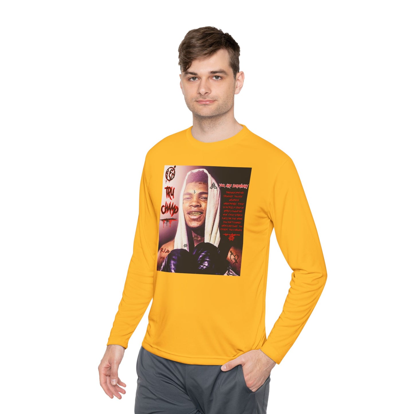Unisex Long Sleeve Tee - Inspirational Graphic Tee for Creatives & Dreamers