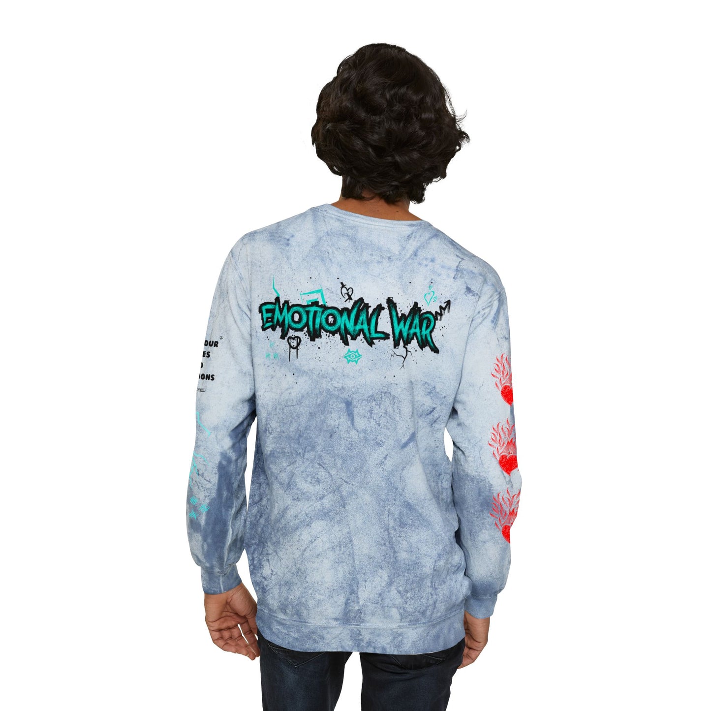 Color Blast Sweatshirt / Scorn Queen