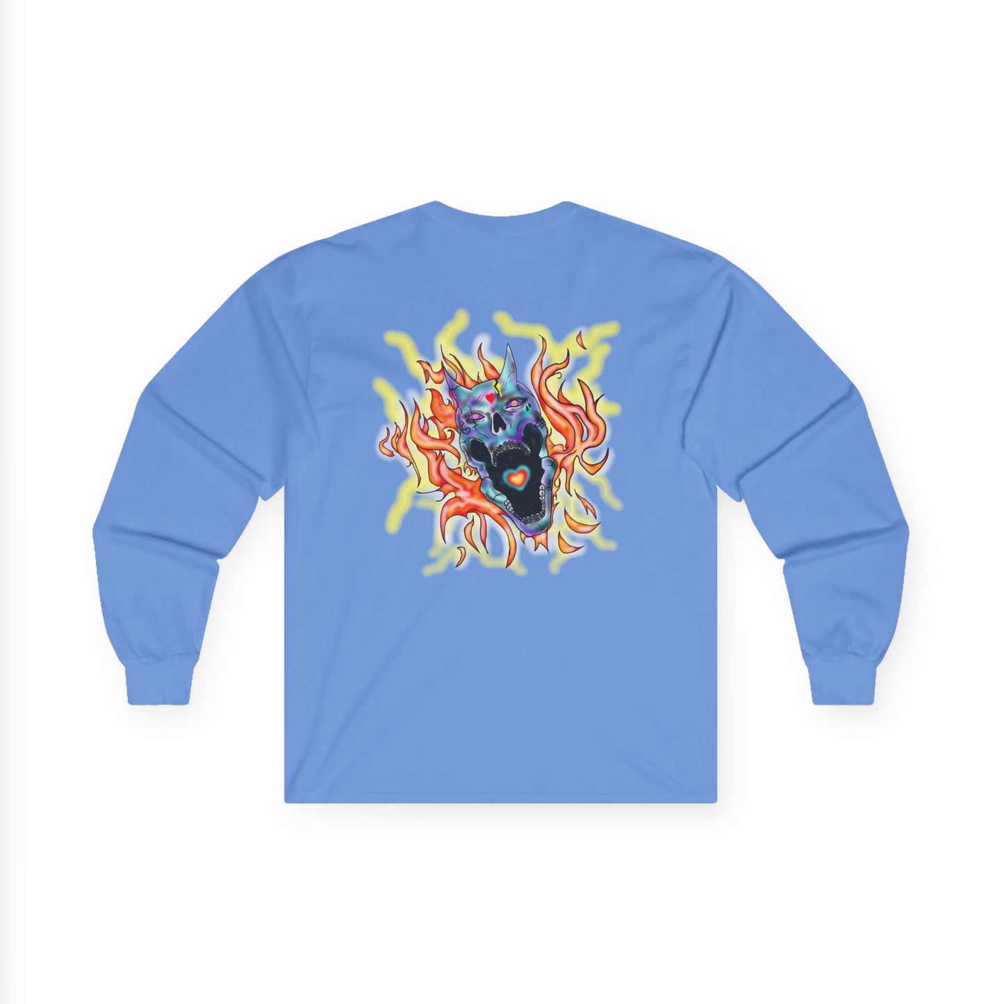 Long Sleeve Tee / Love Skull