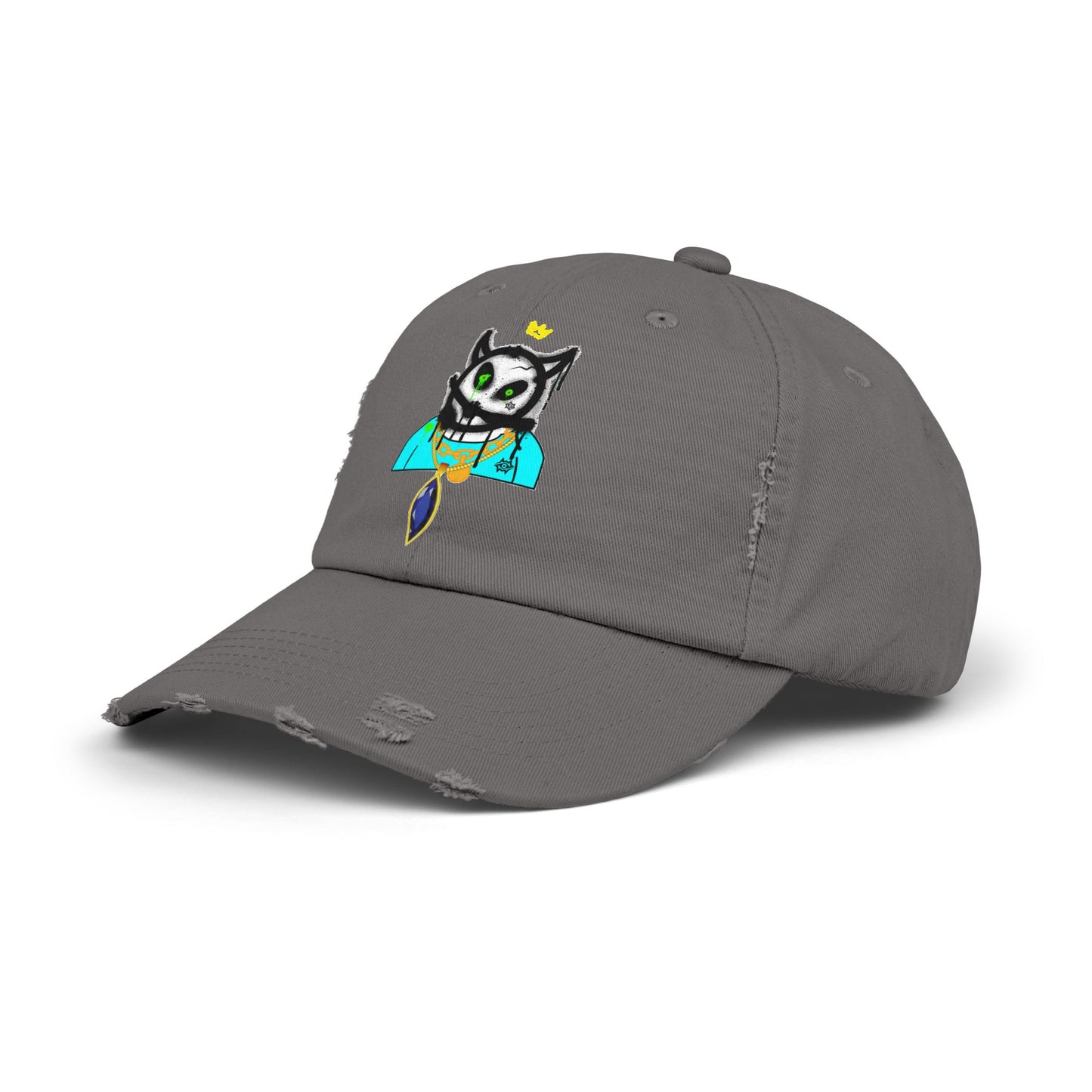 Distressed Cap-Bob Shisty