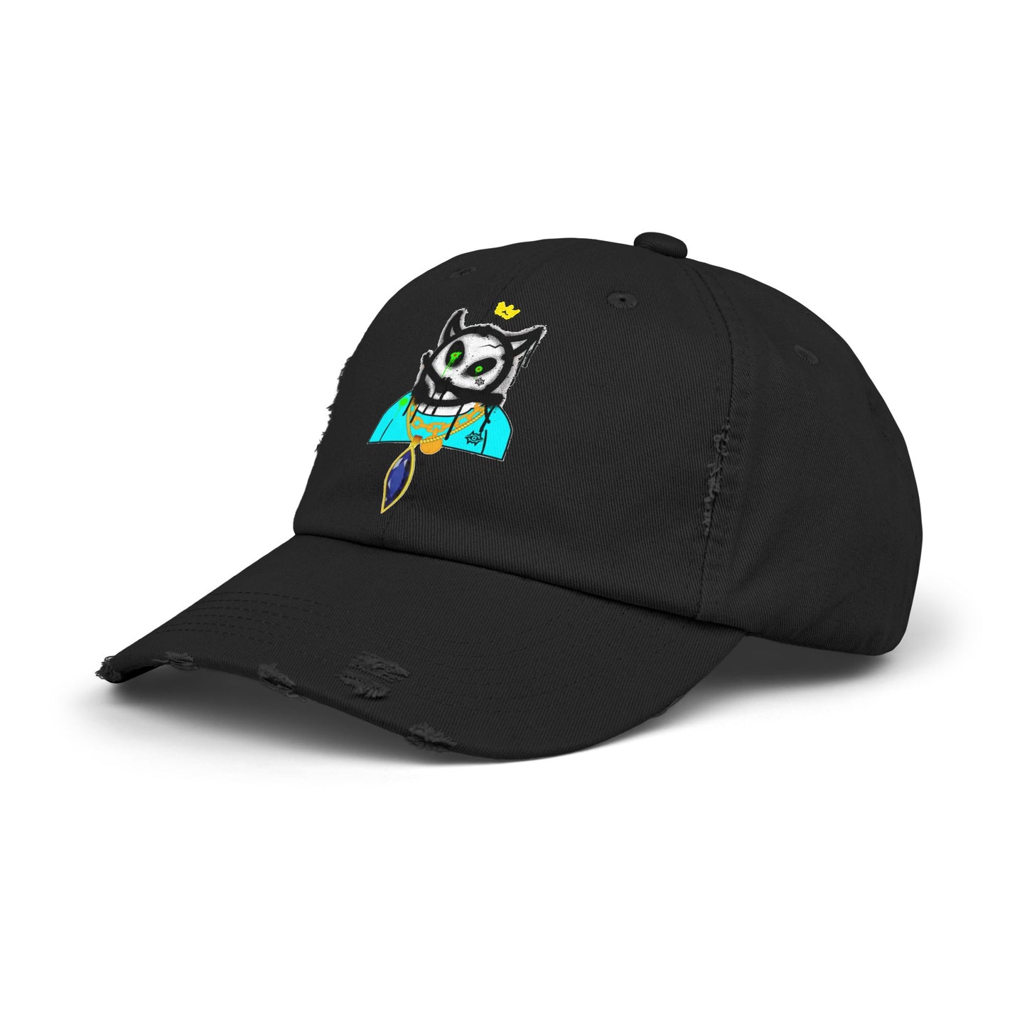 Distressed Cap-Bob Shisty