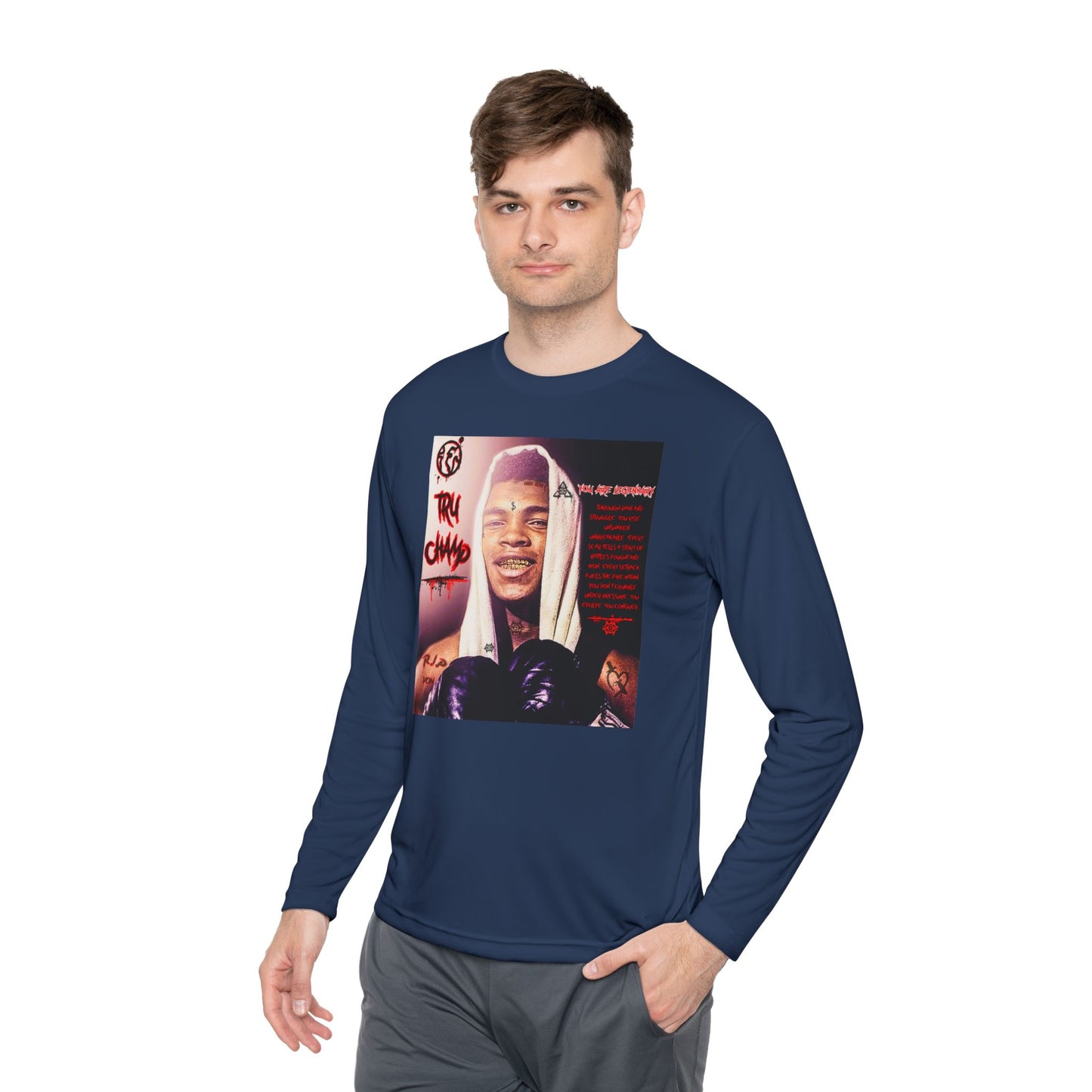 Unisex Long Sleeve Tee - Inspirational Graphic Tee for Creatives & Dreamers