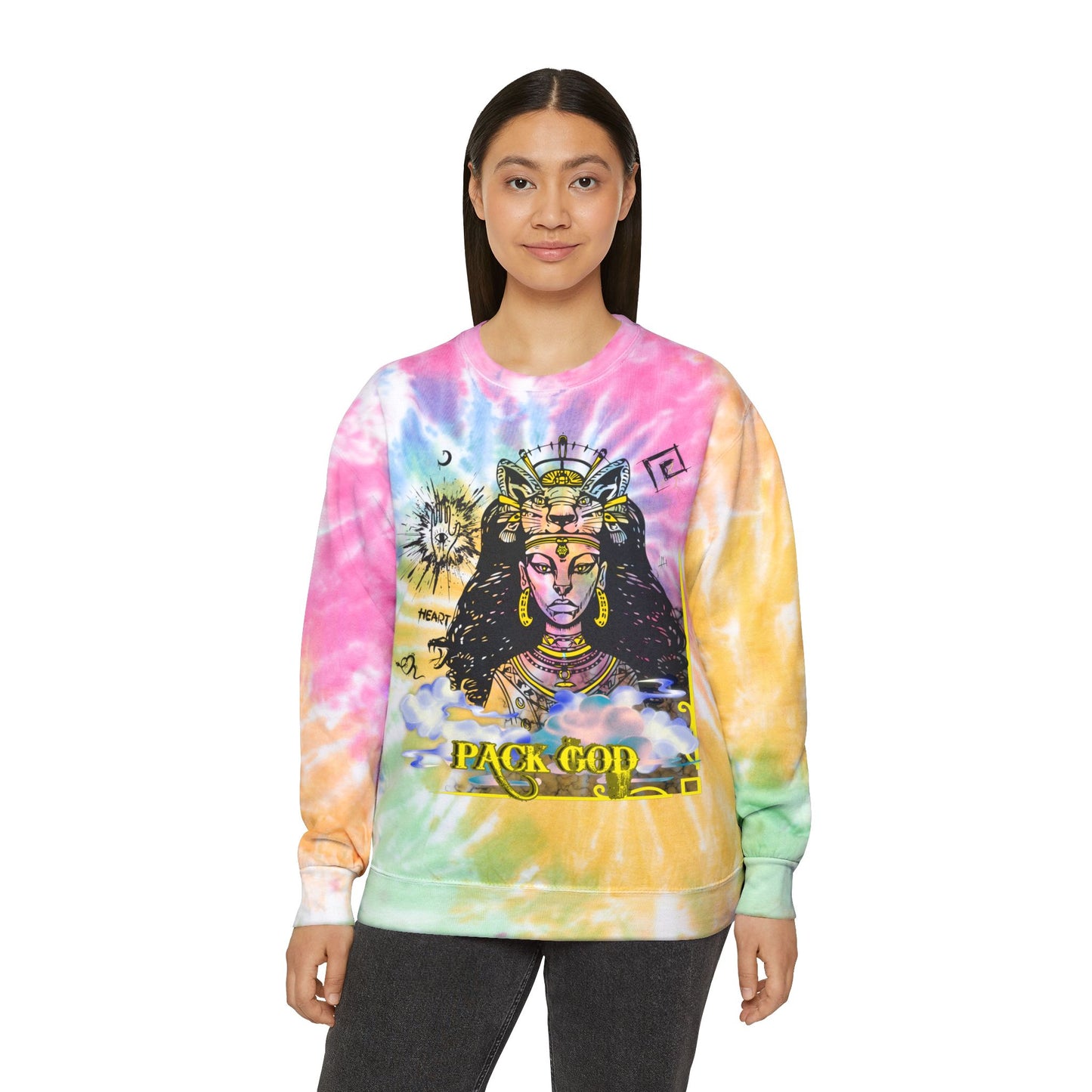Tie-Dye Sweatshirt / Pack God