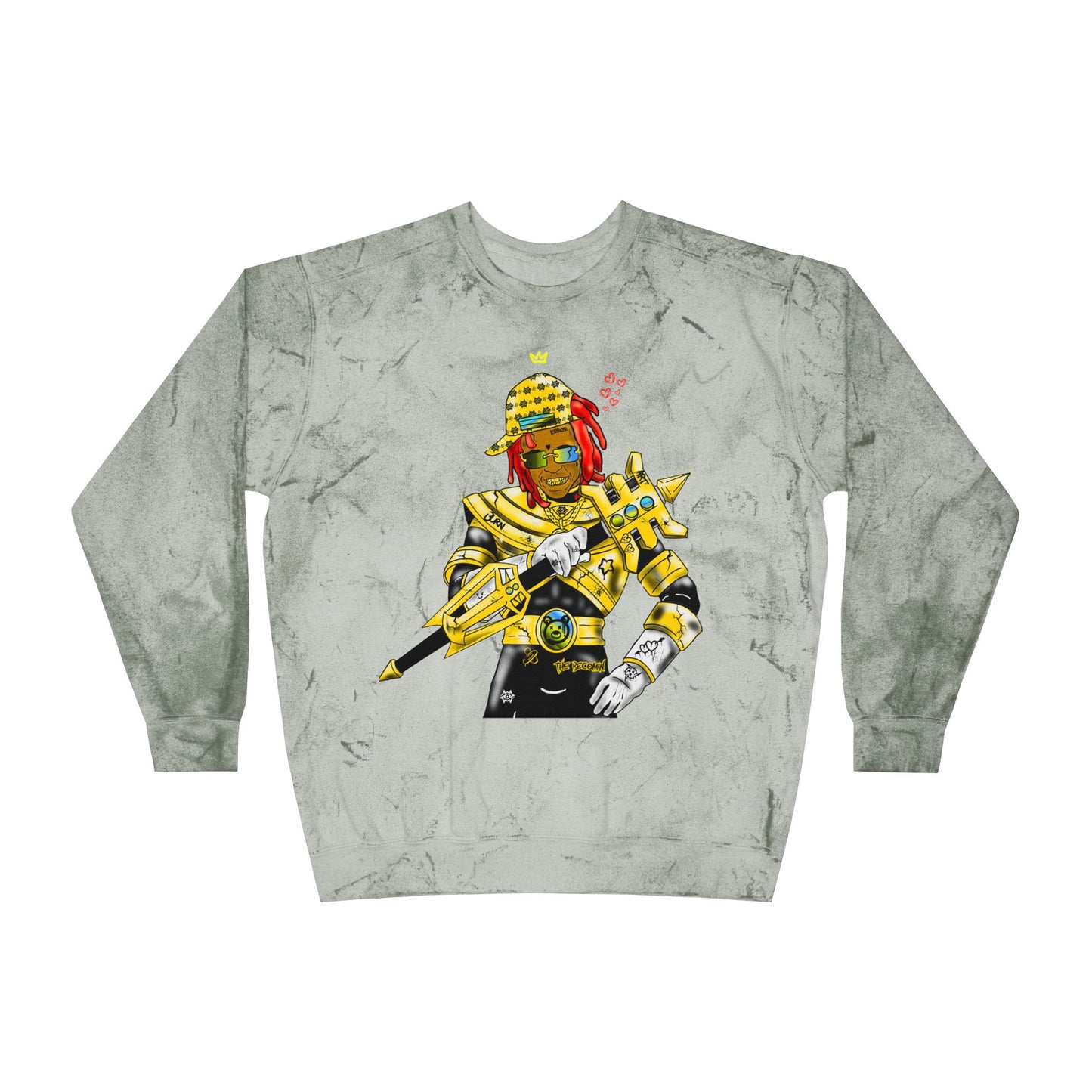 Color Blast Crewneck Sweatshirt