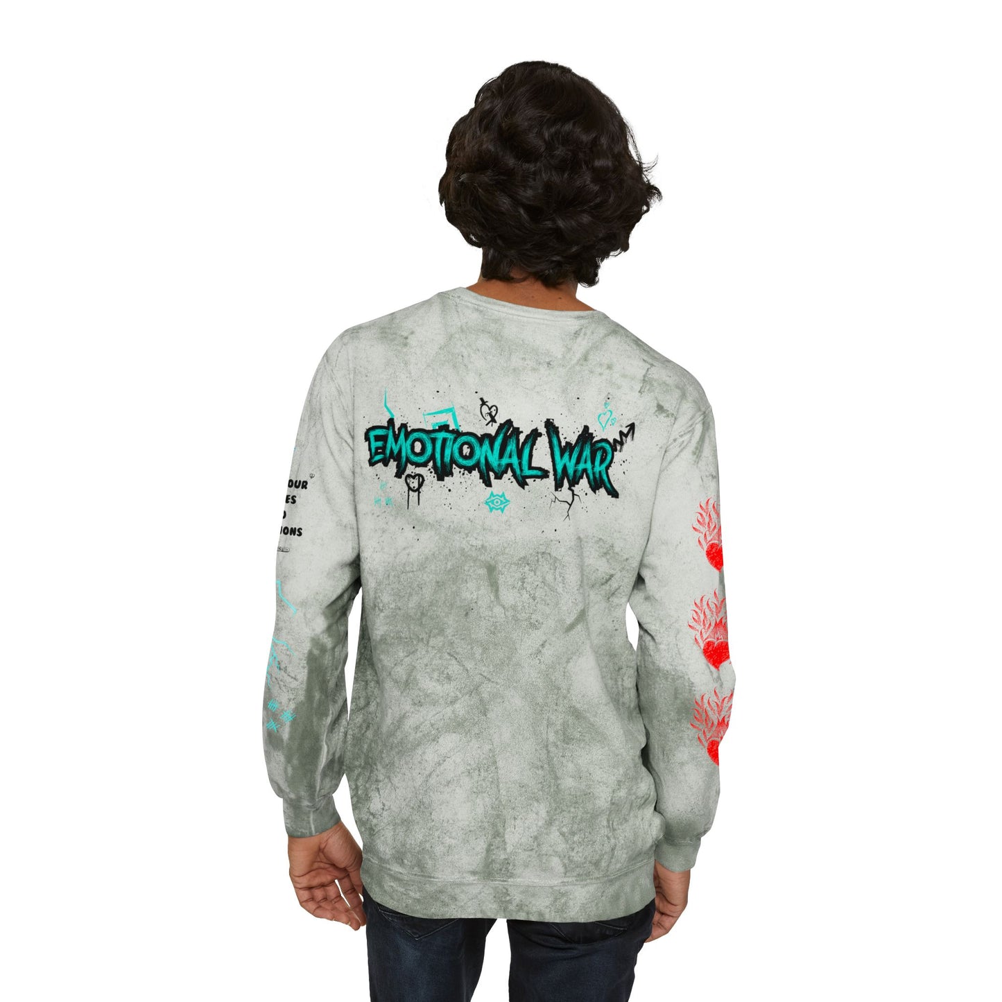 Color Blast Sweatshirt / Scorn Queen