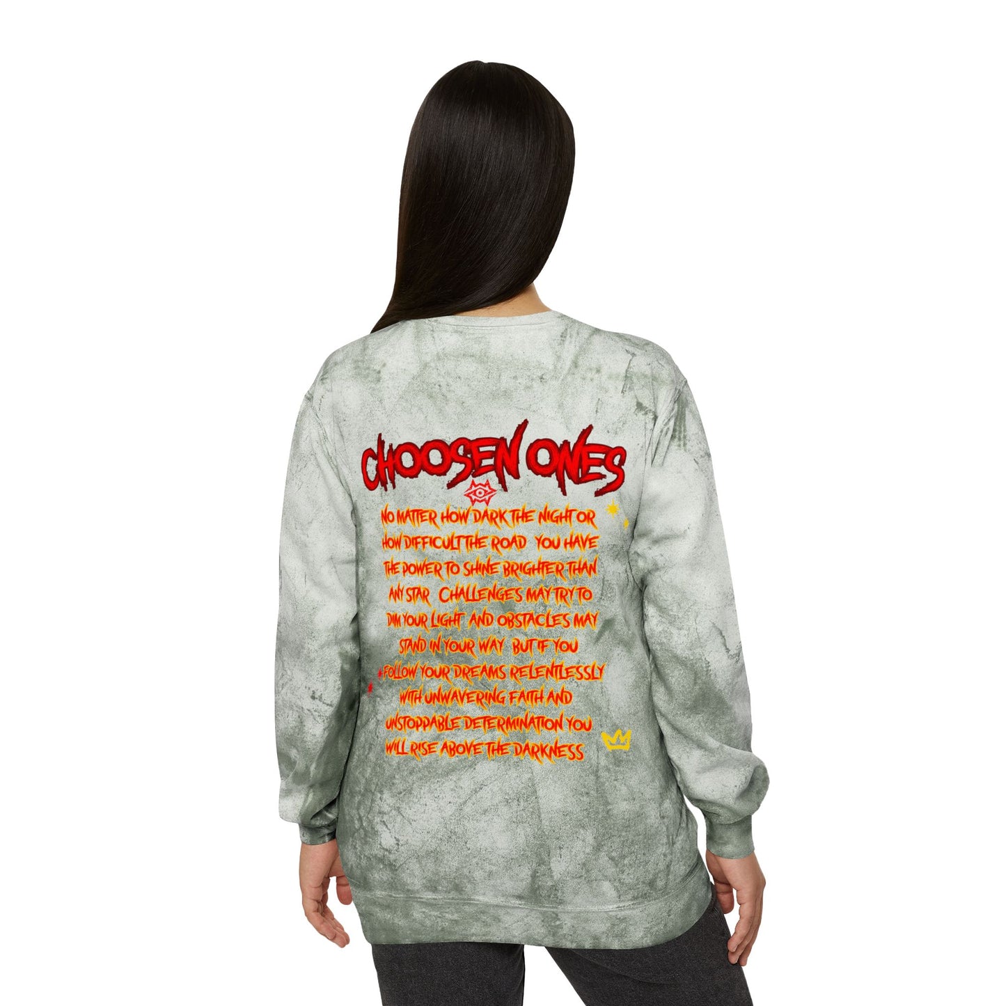 Color Blast Crewneck Sweatshirt