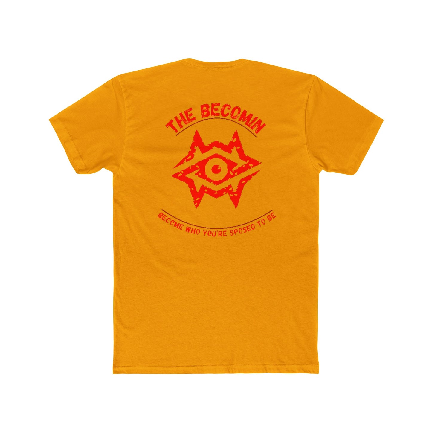 Cotton Crew Neck T-Shirt / Never Stop