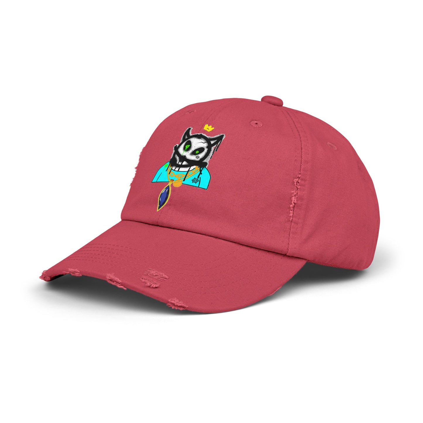 Distressed Cap-Bob Shisty