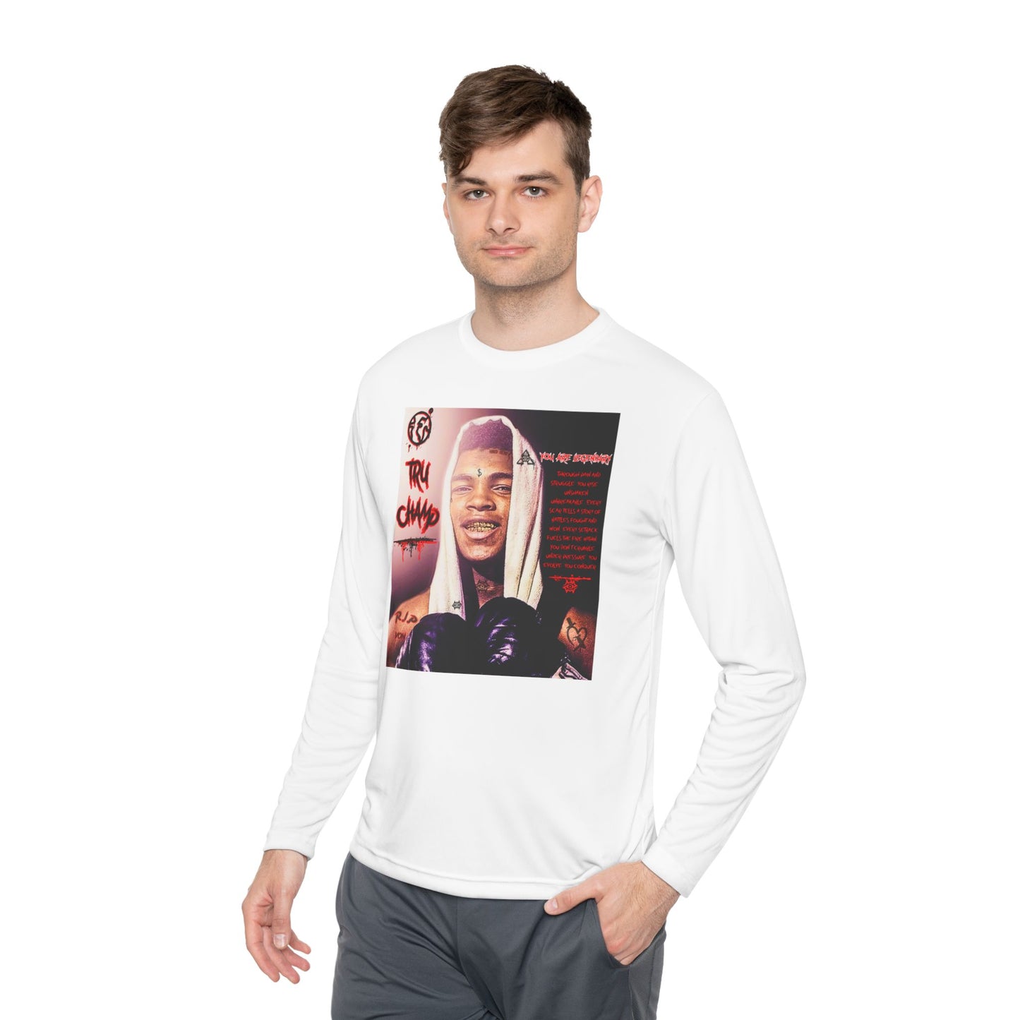 Unisex Long Sleeve Tee - Inspirational Graphic Tee for Creatives & Dreamers