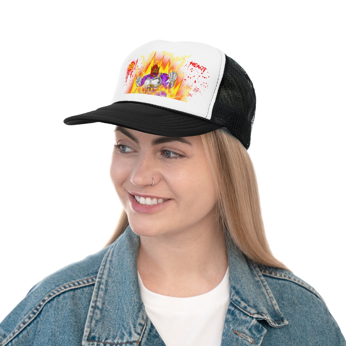 Trucker Hat - Heart Blast