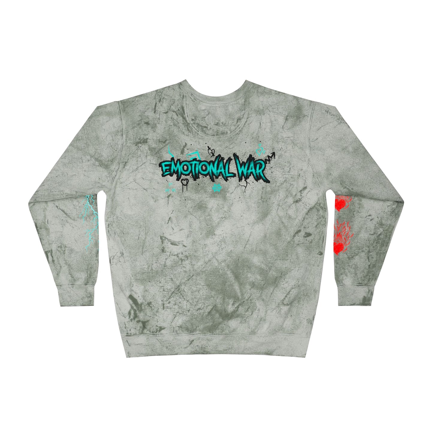 Color Blast Sweatshirt / Scorn Queen