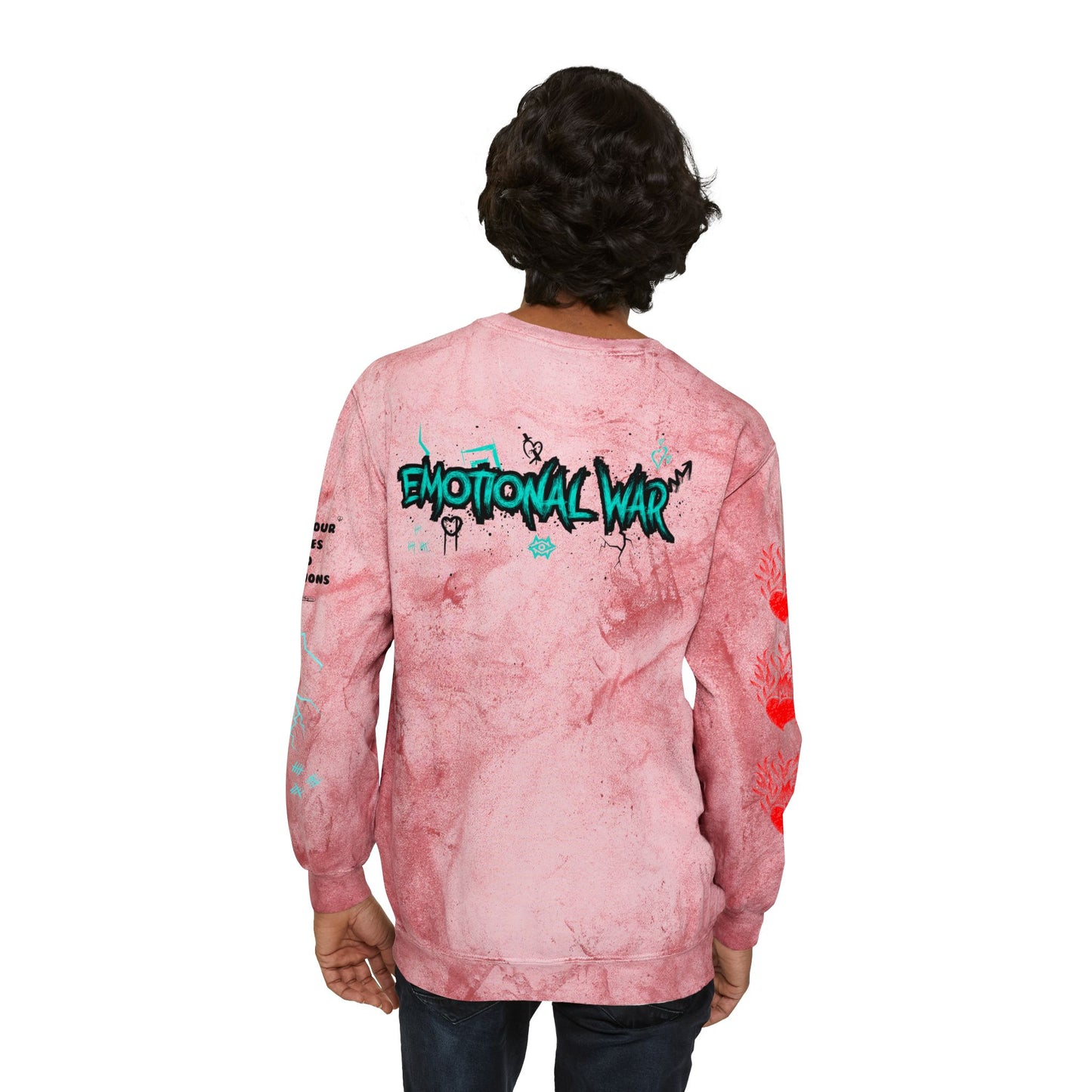 Color Blast Sweatshirt / Scorn Queen