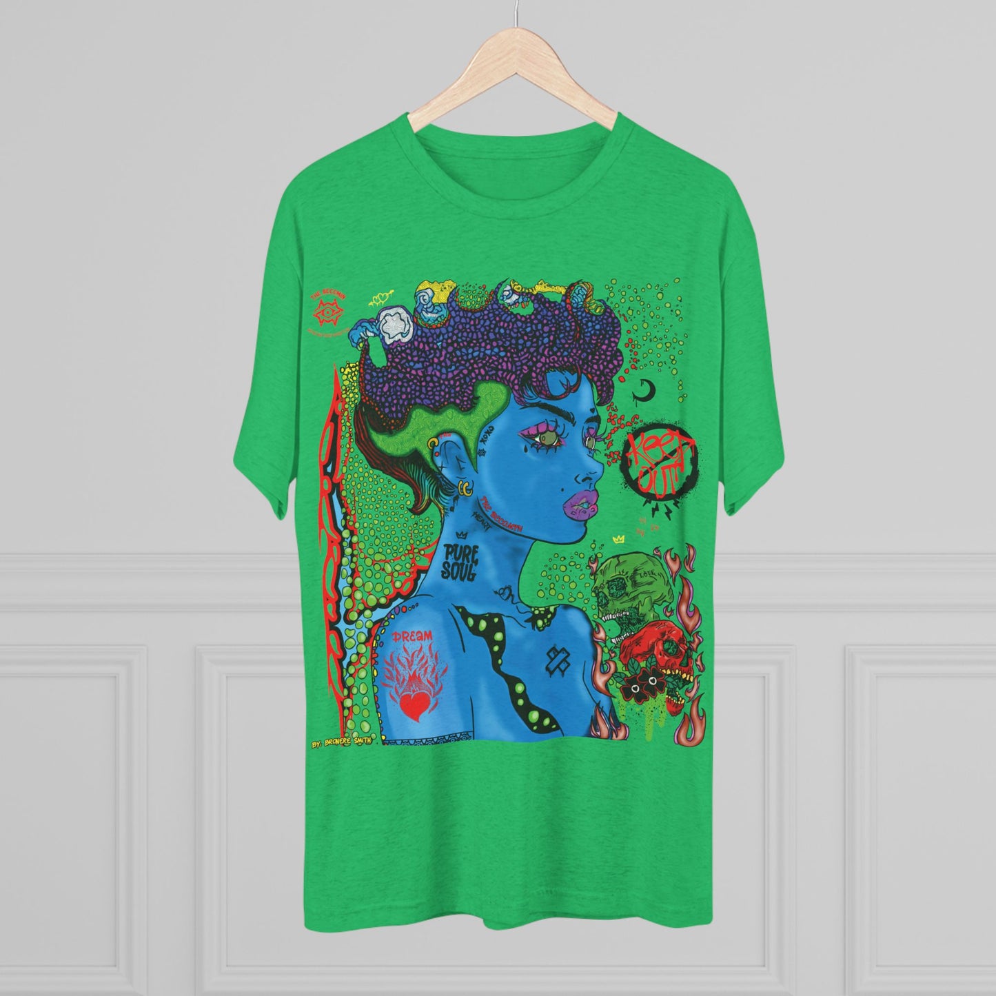 Tri-Blend T-Shirt/ Scorn Queen