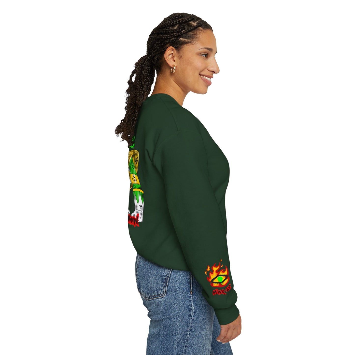 Sweatshirt / Green Banging