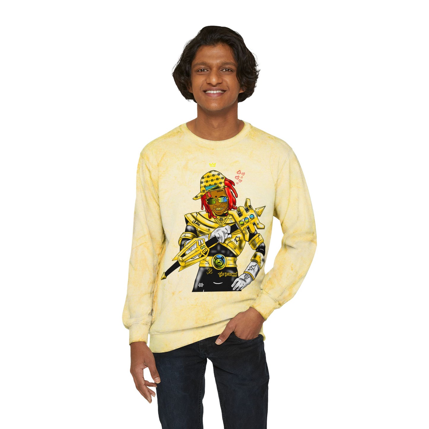Color Blast Crewneck Sweatshirt